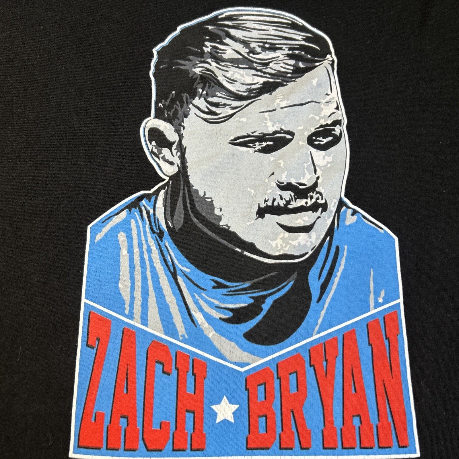 Junk Food Zach Bryan Shirt Men XL Band Music Tour Merchandise AOP Side Size US XL / EU 56 / 4 - 4 Thumbnail