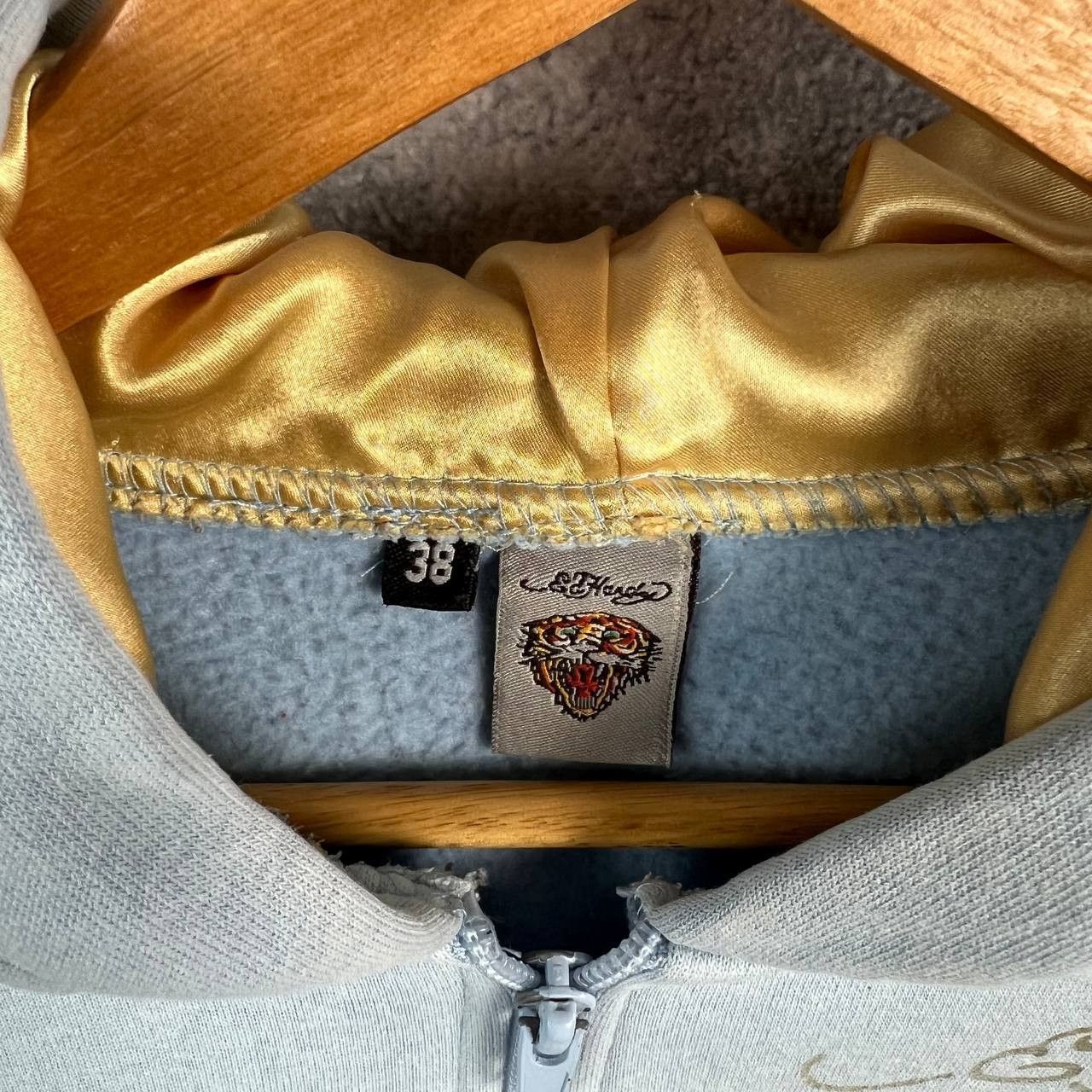 Ed Hardy Ed Hardy Christian Audigier Vintage Zip Hoodie Size XS / US 0-2 / IT 36-38 - 7 Thumbnail