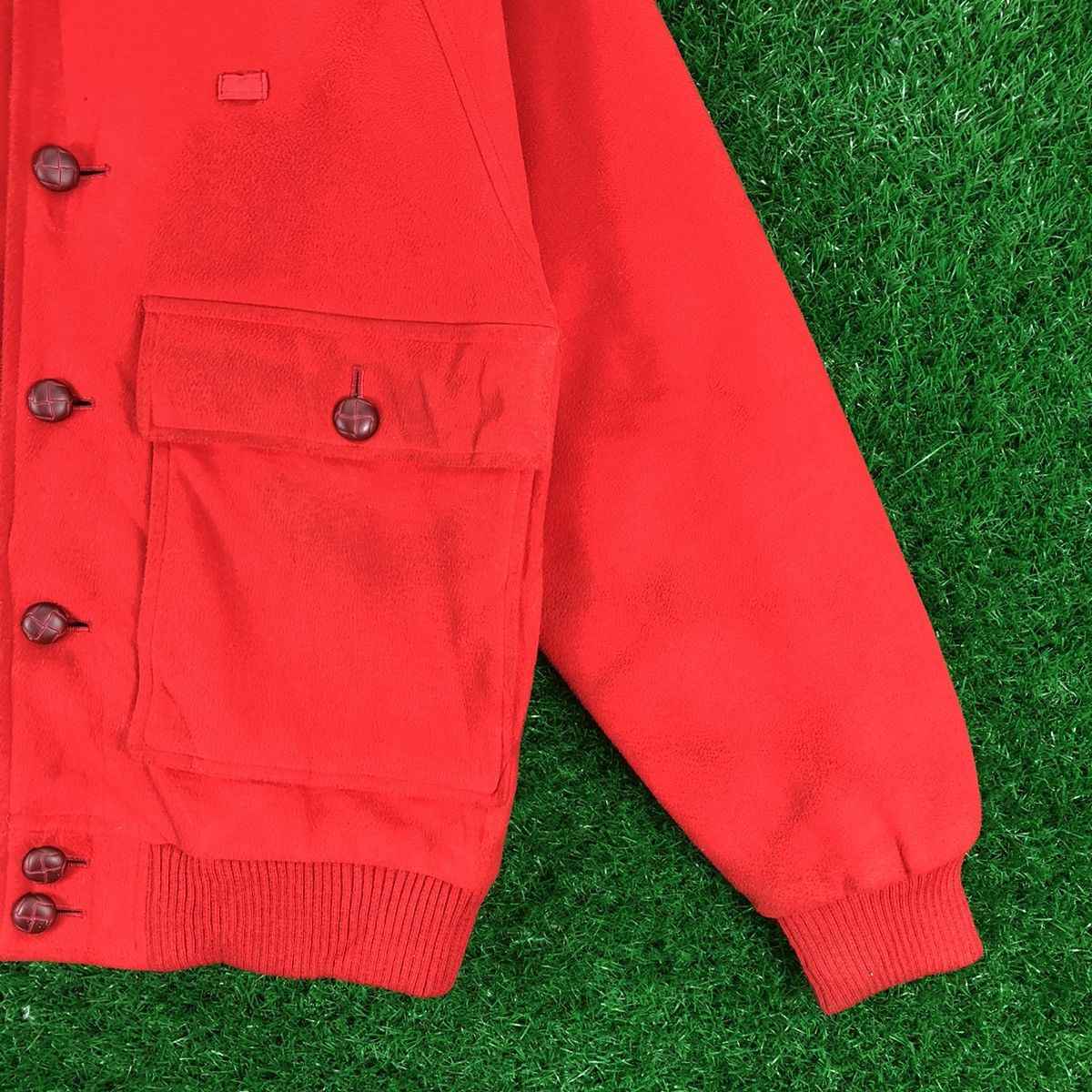 Japanese Brand Vintage 80's Fleece Jacket Quilted Nylon by Gerard de Both Size US S / EU 44-46 / 1 - 3 Thumbnail
