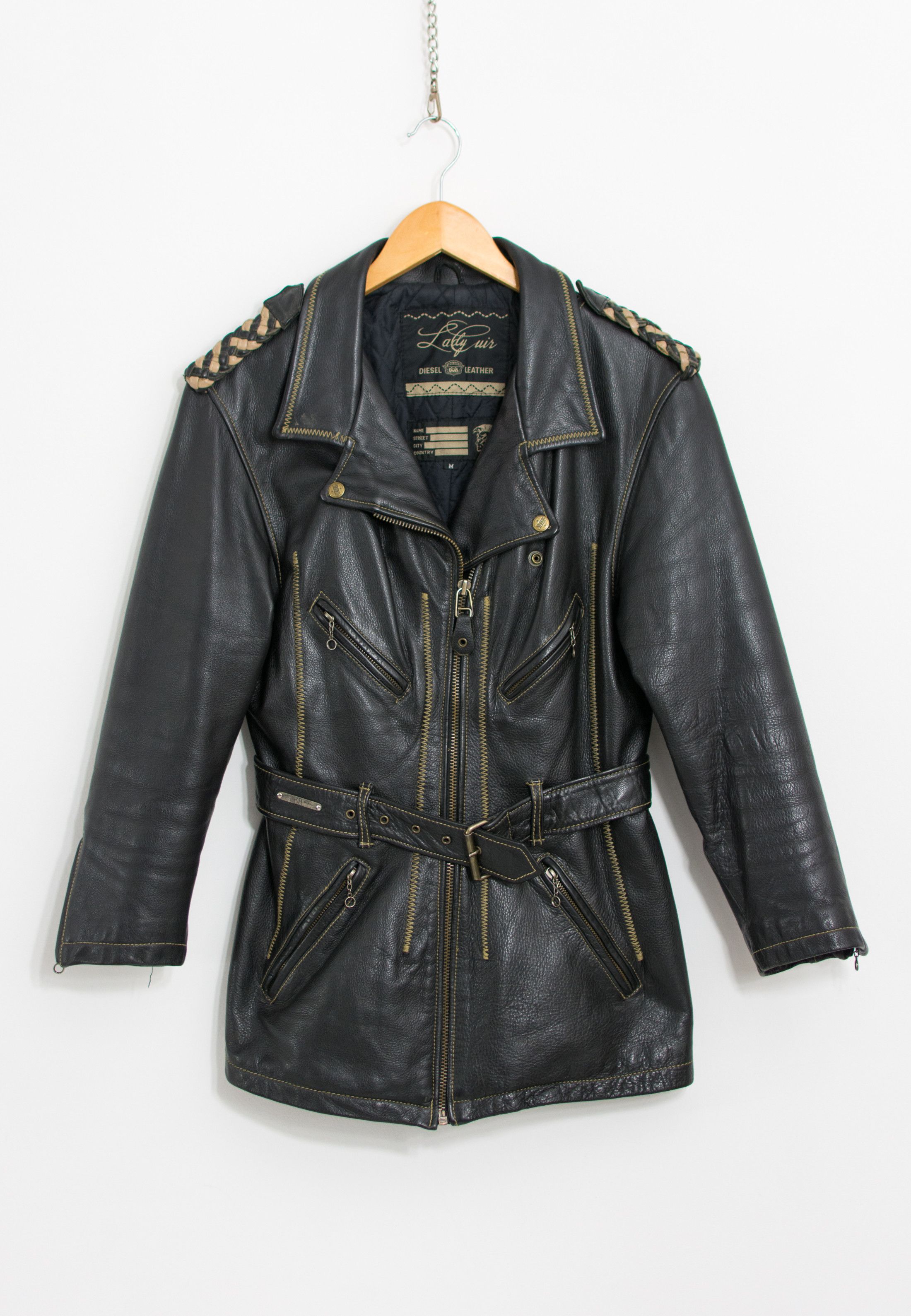 Diesel Diesel Natural Leather 00s Archive jacket | Grailed