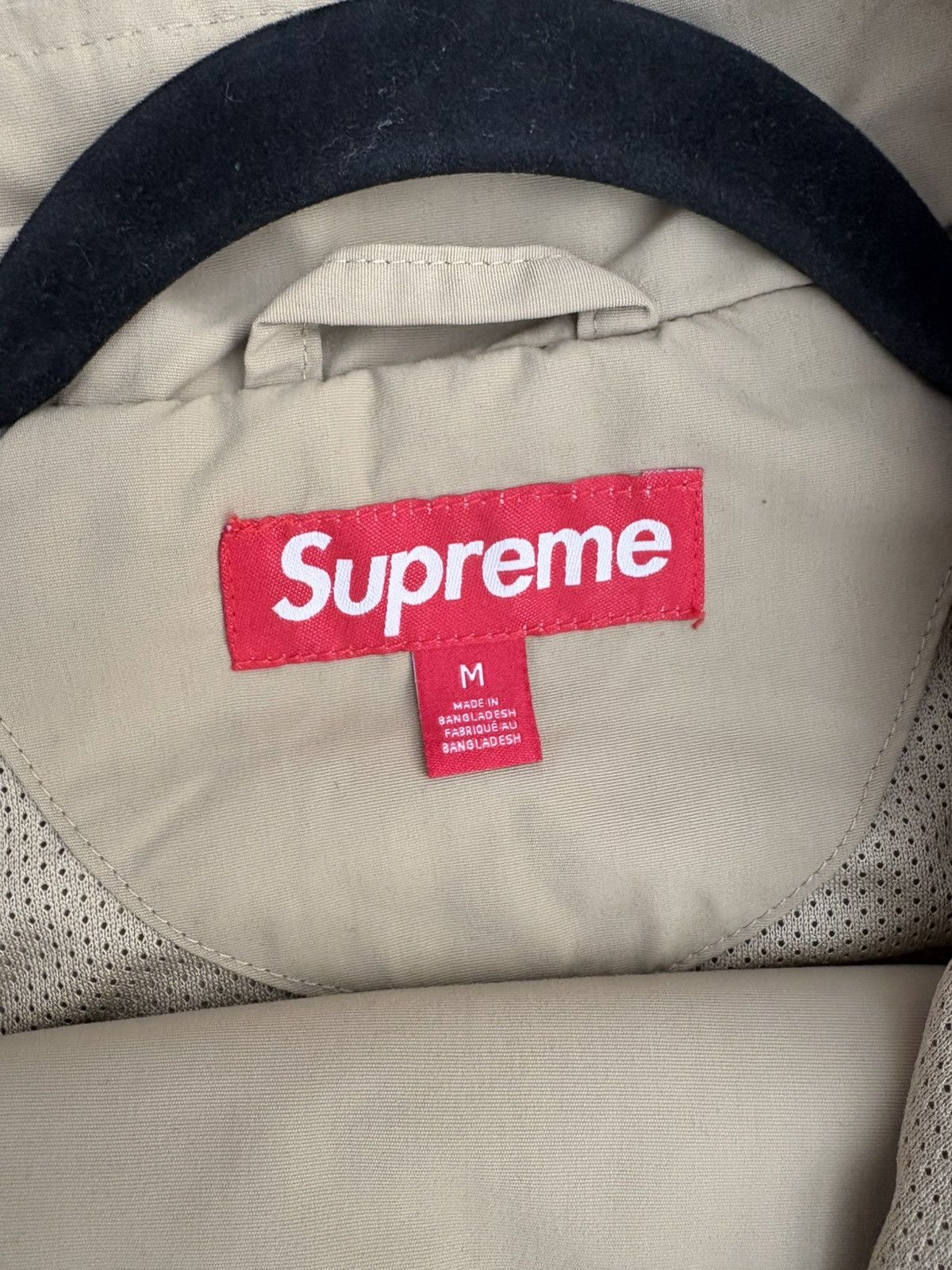 Supreme Supreme Contrast Piping Track Jacket & pants 'Tan' Size US M / EU 48-50 / 2 - 3 Thumbnail