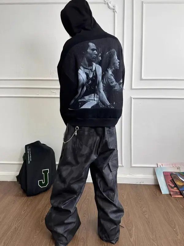 VIBE Street Hip Hop Vintage Loose Hoodie Size US S / EU 44-46 / 1 - 8 Thumbnail