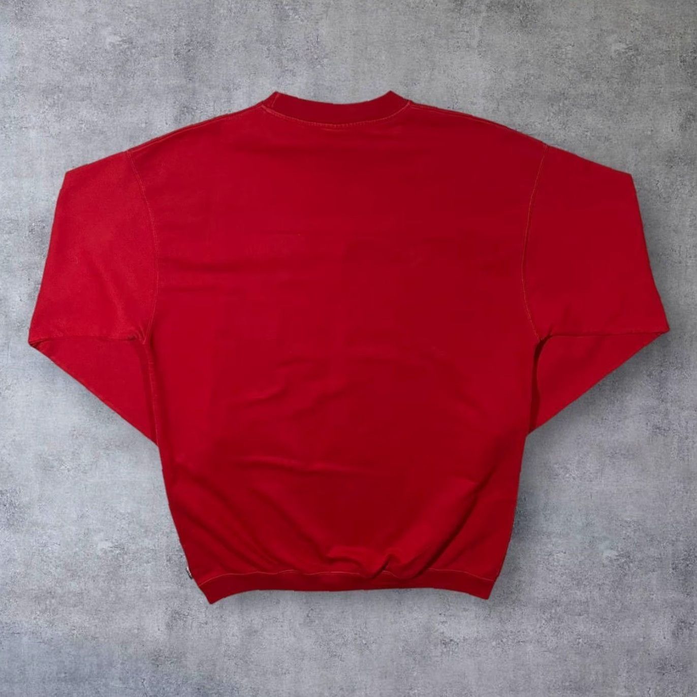Reebok VINTAGE Reebok Classic Logo Spellout Graphic Red Crewneck Sweatshirt XL Men Size US XL / EU 56 / 4 - 2 Thumbnail