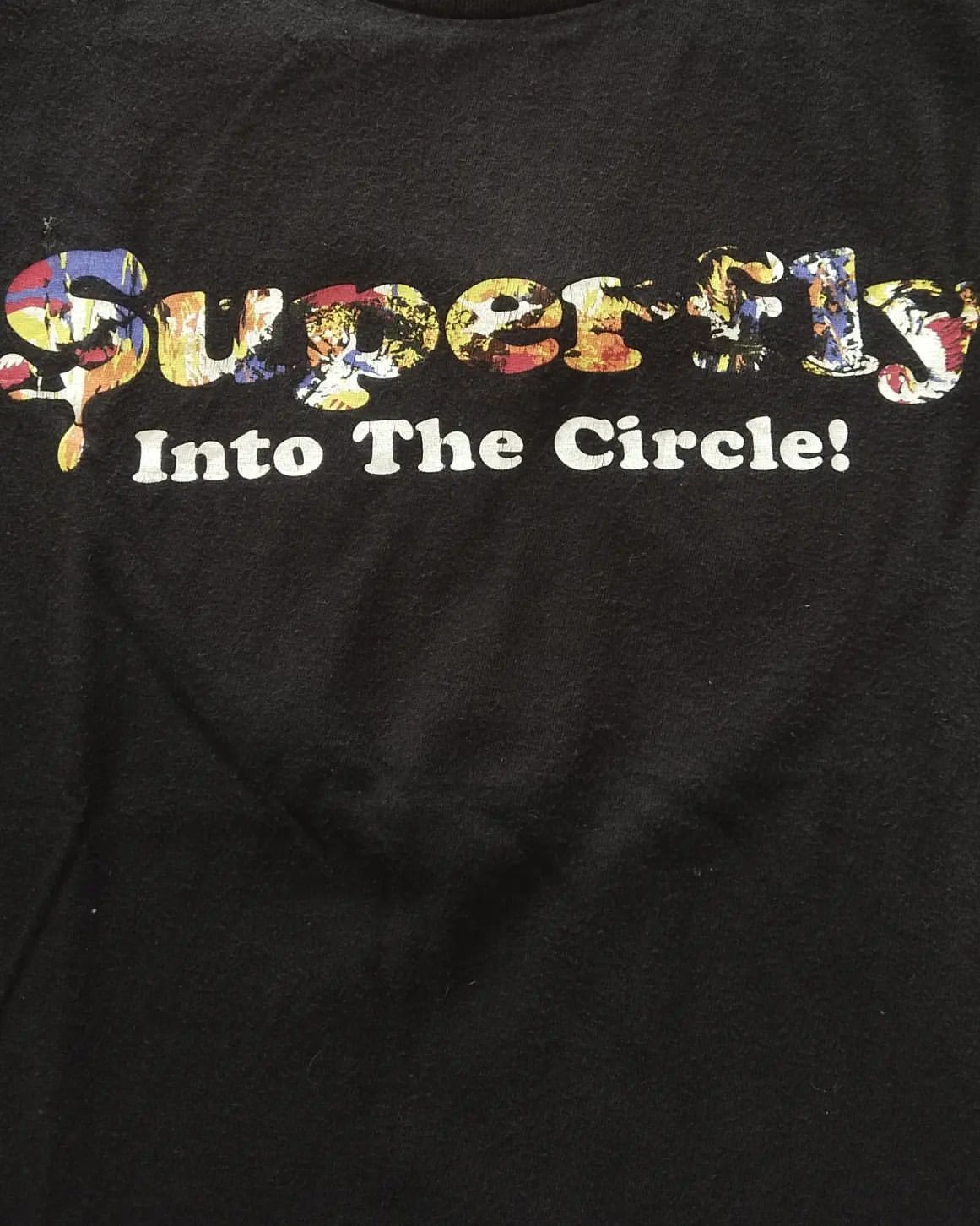 Band Tees × Japanese Brand Superfly Into The Circle Black Music Tees Size US XL / EU 56 / 4 - 2 Thumbnail