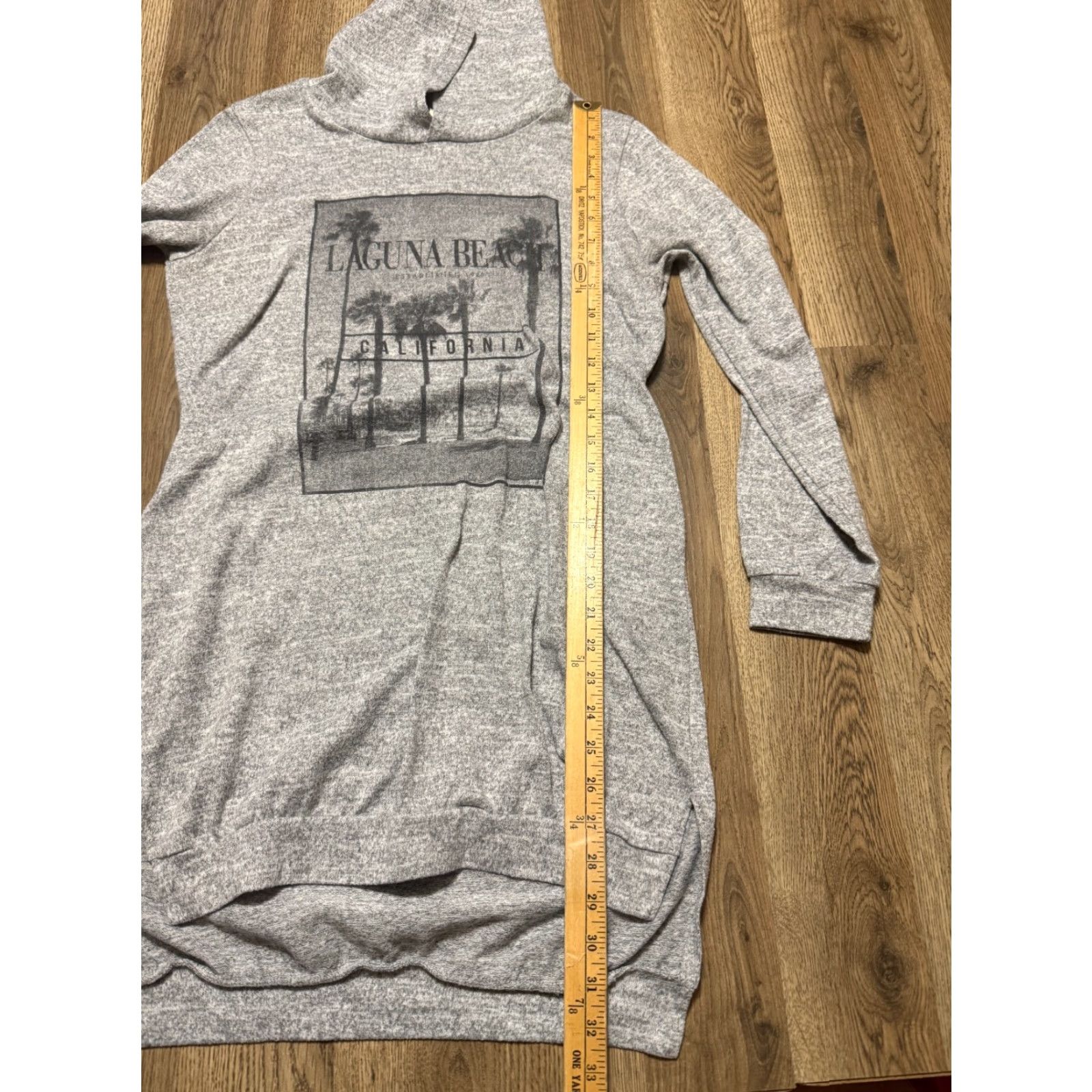 Vintage Ever Hottie Dress Women's L Sweatshirt Black Gray Short Dress Laguna Beach California Vintage No Size L / US 10 / IT 46 - 5 Thumbnail