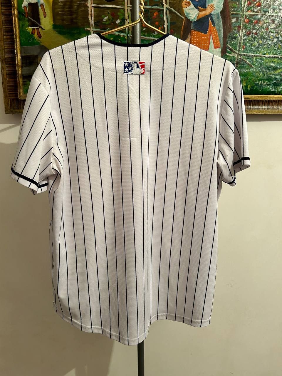 MLB Mitchell & Ness New York Yankees Pinstripe Baseball Jersey Size US XL / EU 56 / 4 - 3 Thumbnail