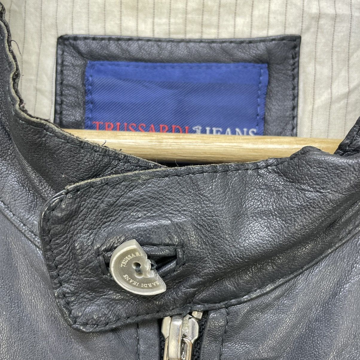 Japanese Brand × Trussardi 💥Italian Designer Trussardi Jeans Bomber Jacket Size US M / EU 48-50 / 2 - 5 Thumbnail