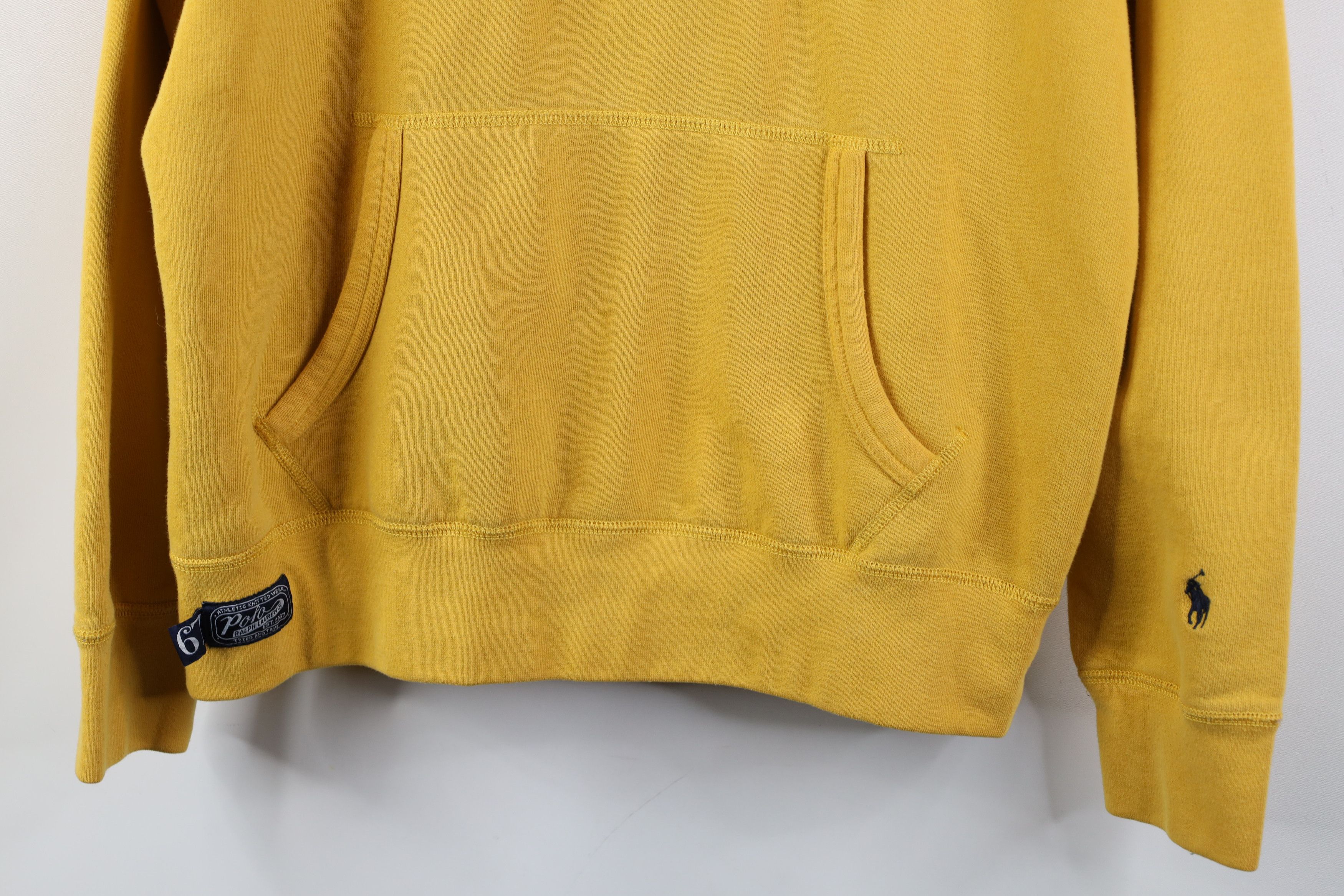 Polo Ralph Lauren Vintage Y2K Ralph Lauren Block Letter Hoodie Sweatshirt Size US L / EU 52-54 / 3 - 3 Thumbnail