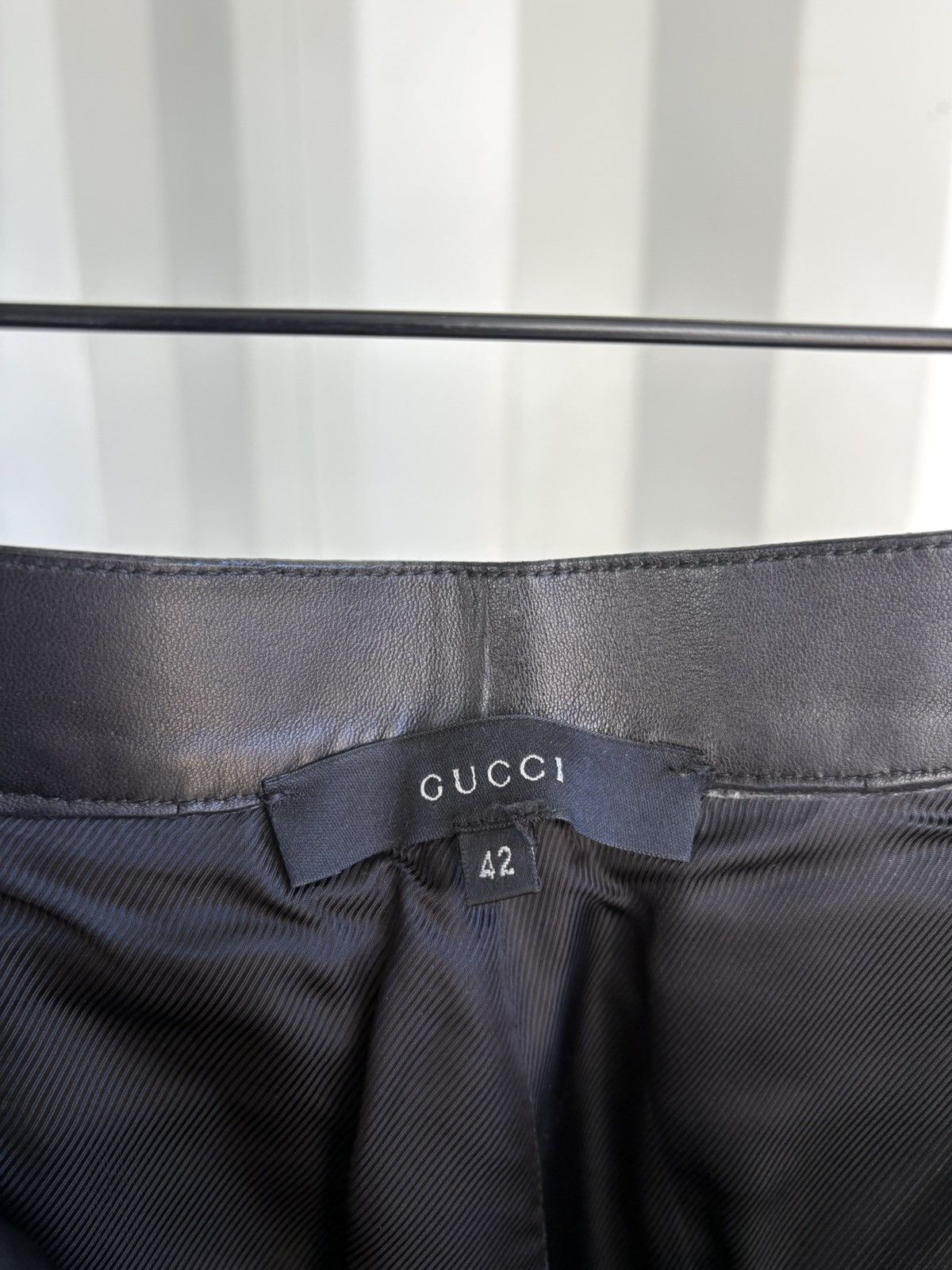 Gucci Herringbone Wide Leg Pants Size US 30 / EU 46 - 6 Thumbnail