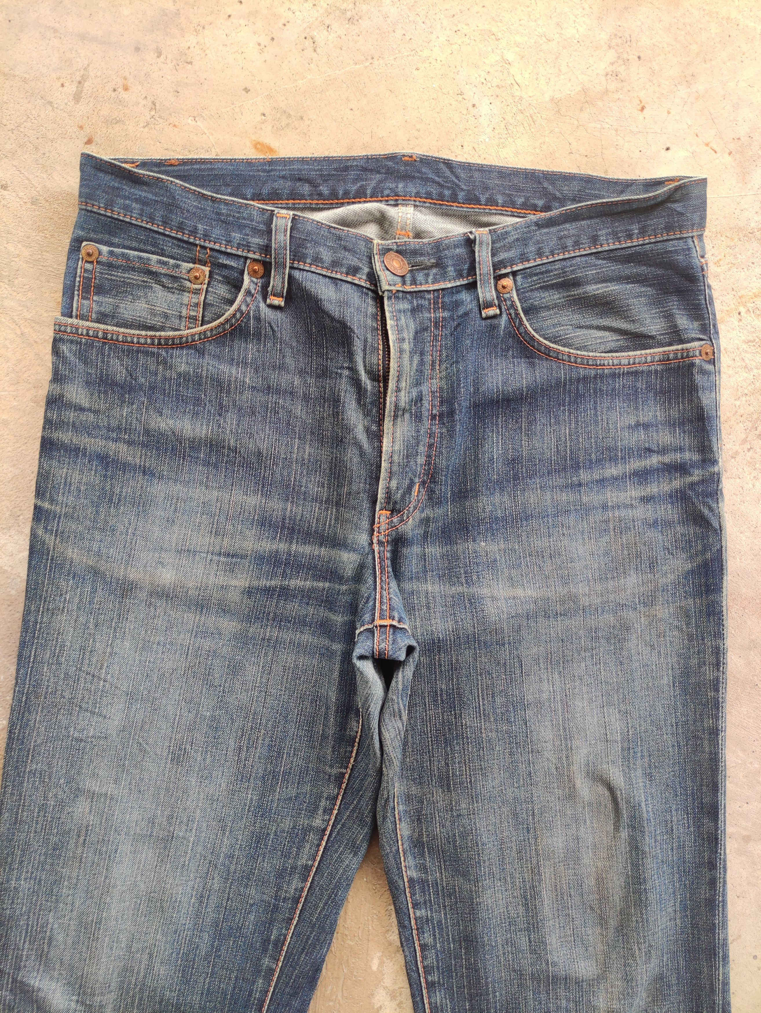 Edwin Vintage Edwin Japan Distressed Faded Denim W36 Size US 36 / EU 52 - 3 Thumbnail