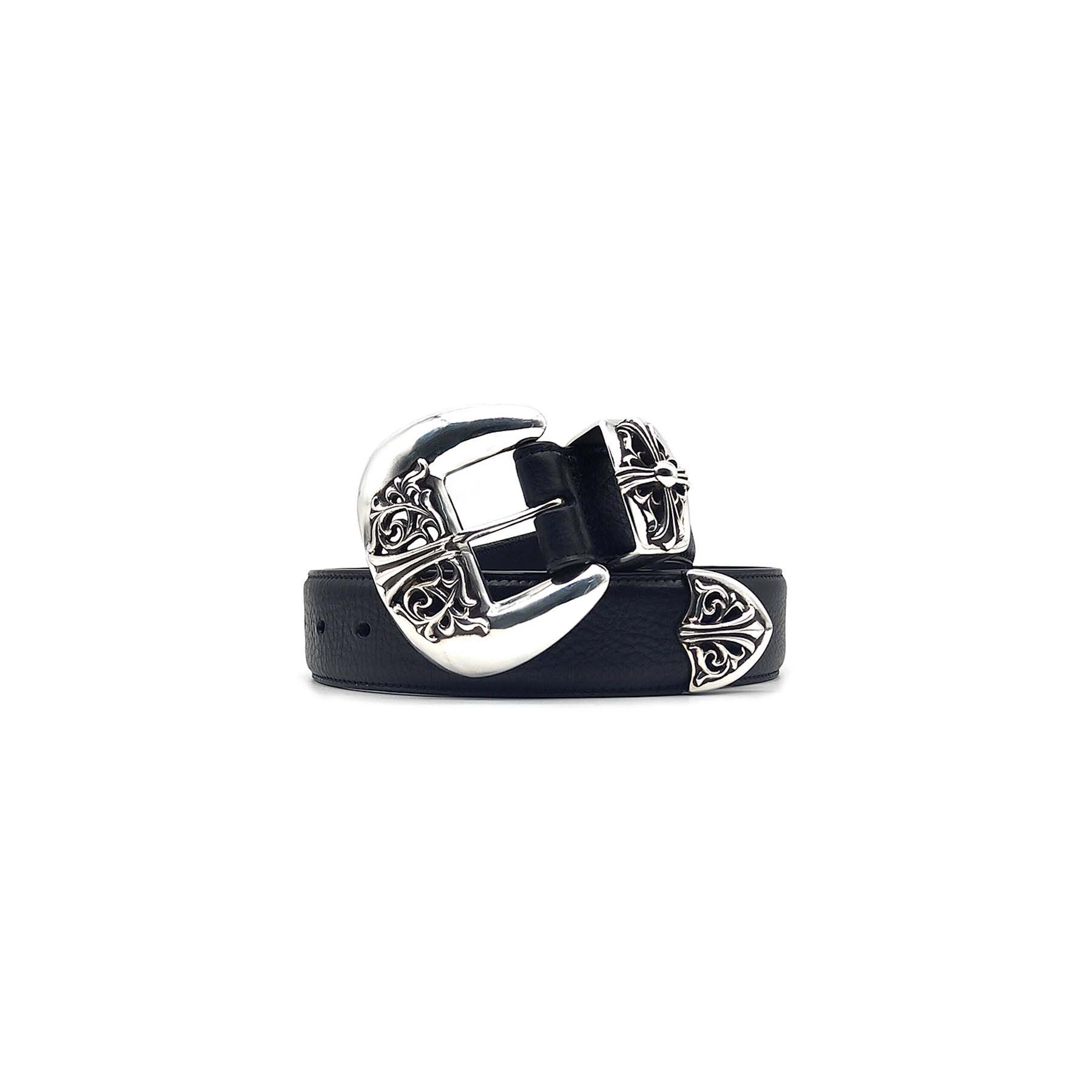Chrome Hearts Chrome Hearts Silver Vine Floral Three-Piece Belt Size 40 - 1 Thumbnail