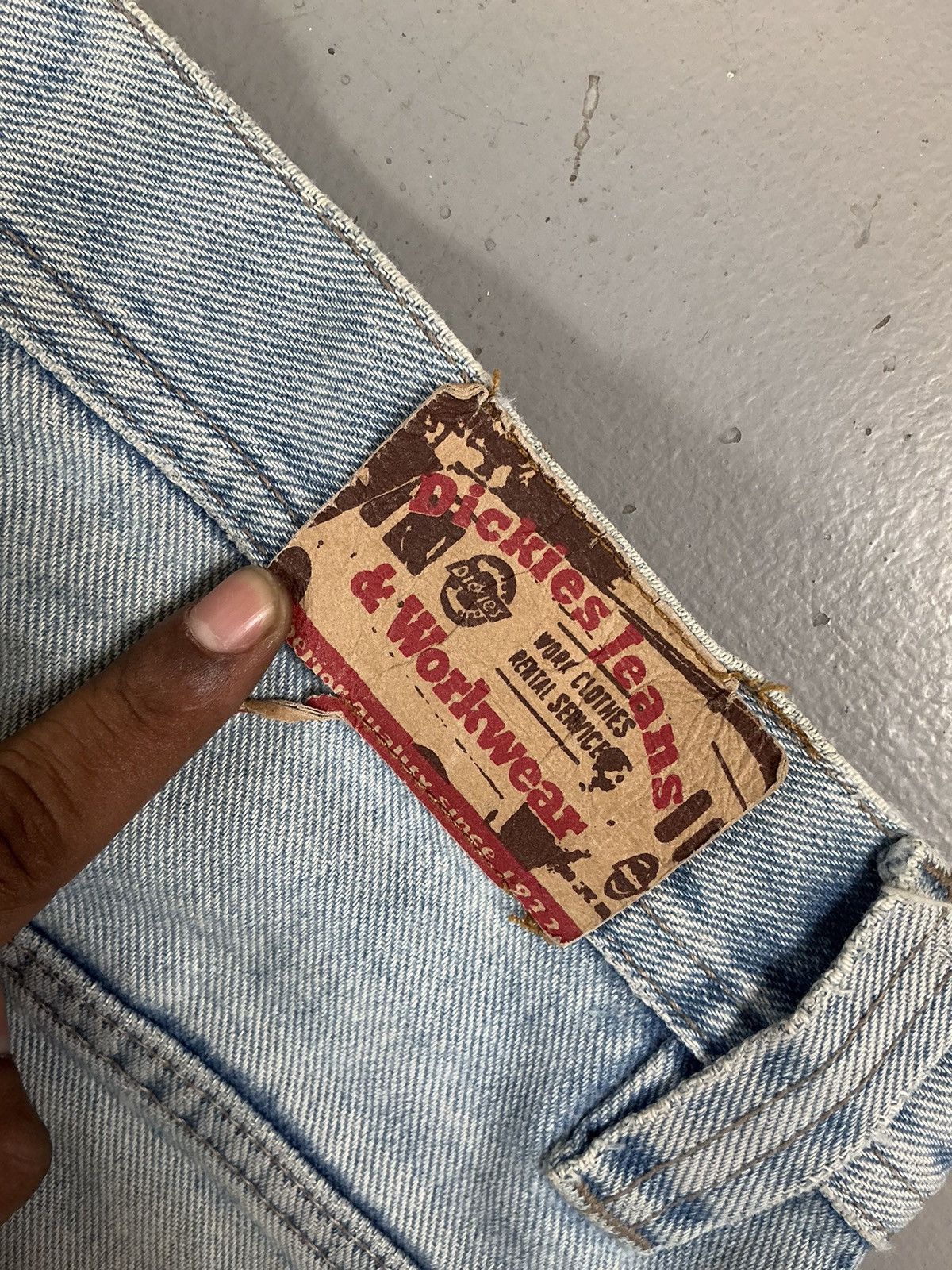 Dickies × Vintage Vintage Dickies distressed straight denim Size US 34 / EU 50 - 12 Thumbnail