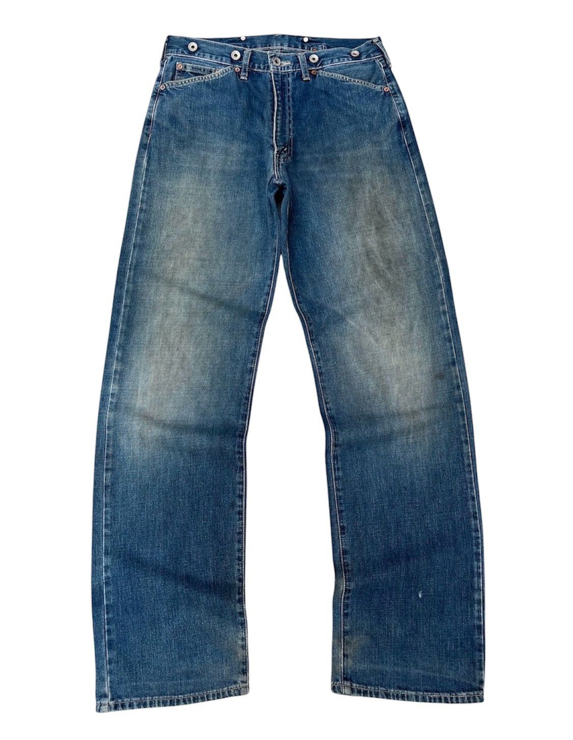 Levi's Vintage Clothing Levi’s 820 bucke back faded jeans Size US 32 / EU 48 - 1 Thumbnail