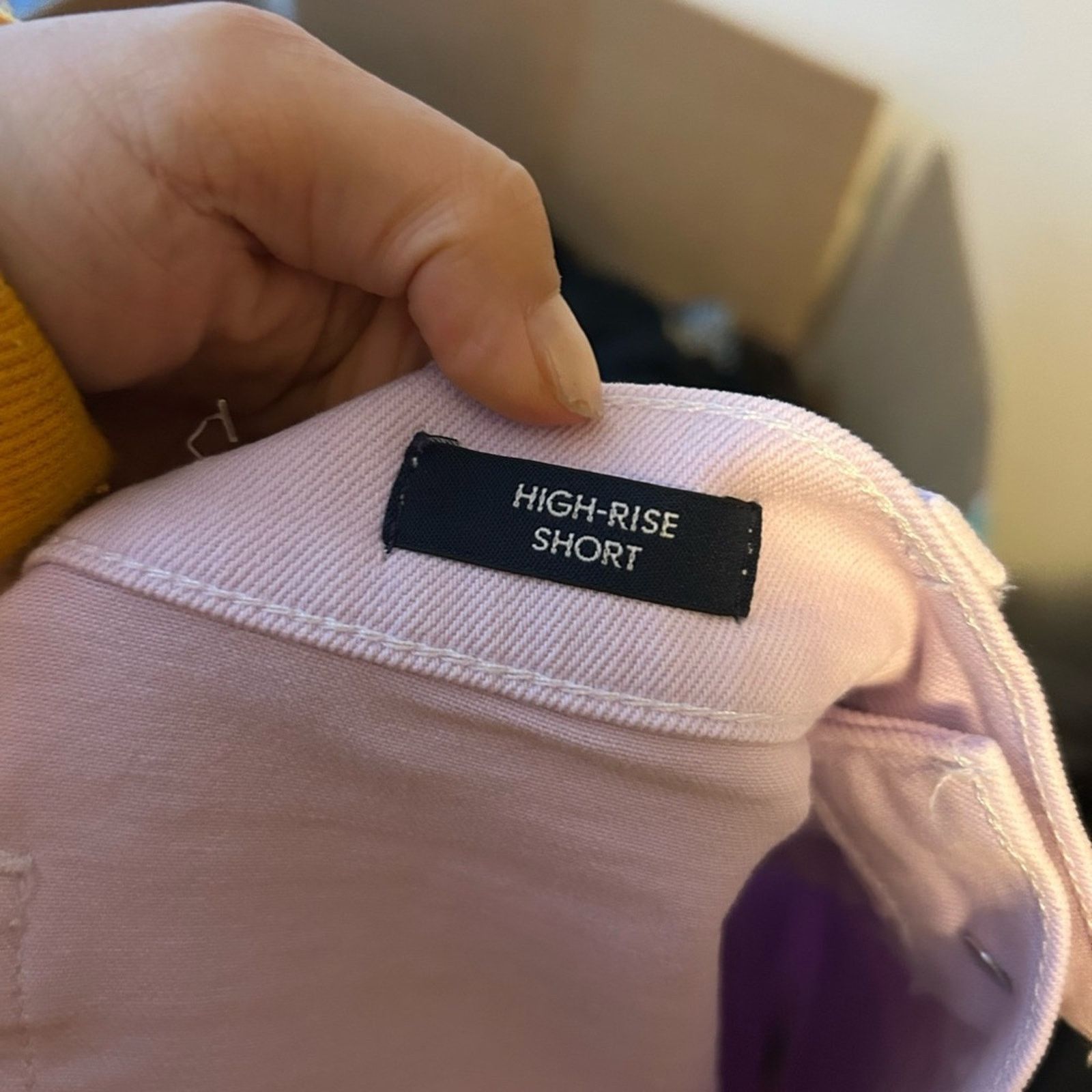 J.Crew Nwt J.Crew Lilac High-Rise Denim Shorts With Patch Pockets Size 30" / US 8 / IT 44 - 5 Thumbnail