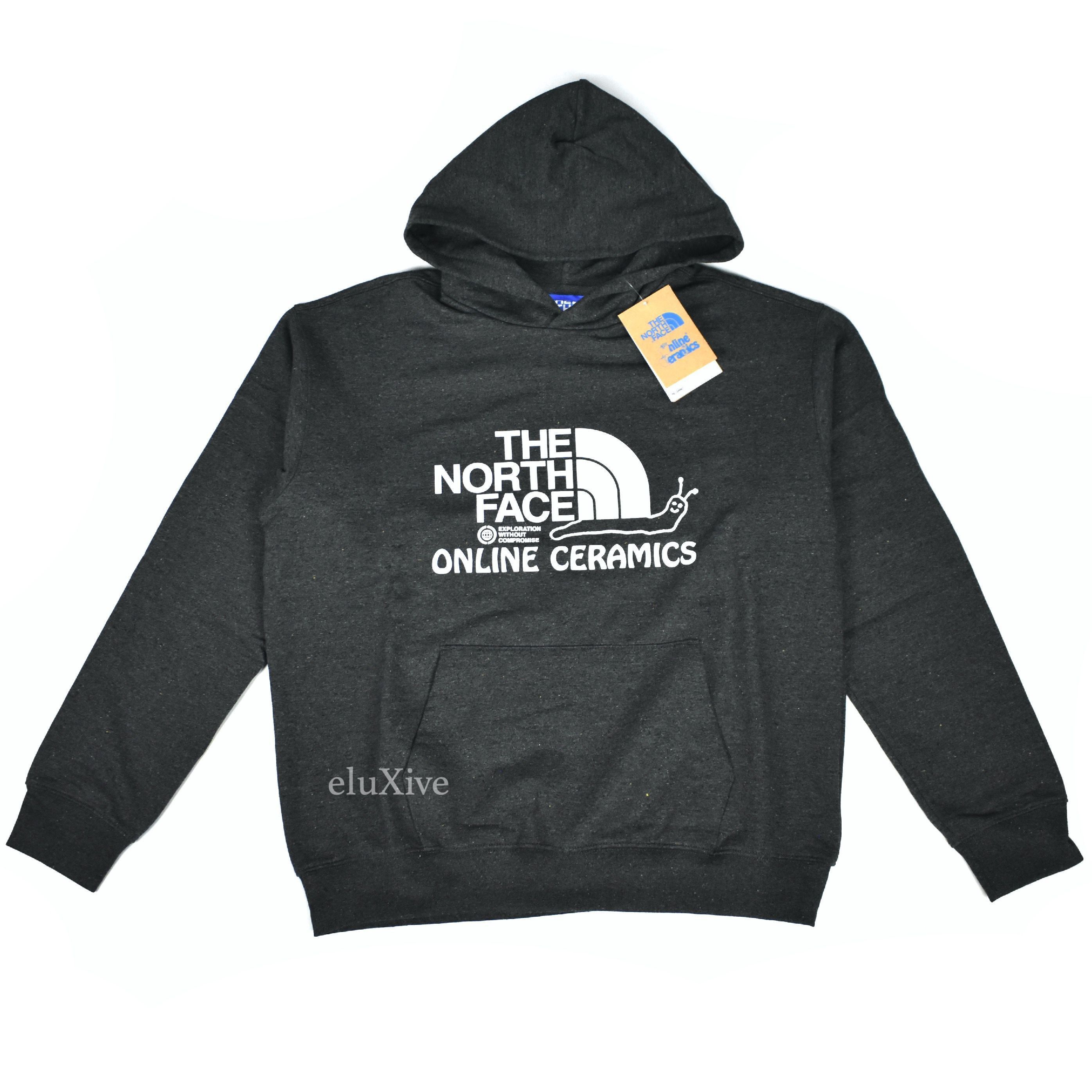 Online Ceramics × The North Face Online Ceramics The North Face Gray Snail Logo Hoodie DS22 Size US M / EU 48-50 / 2 - 1 Preview