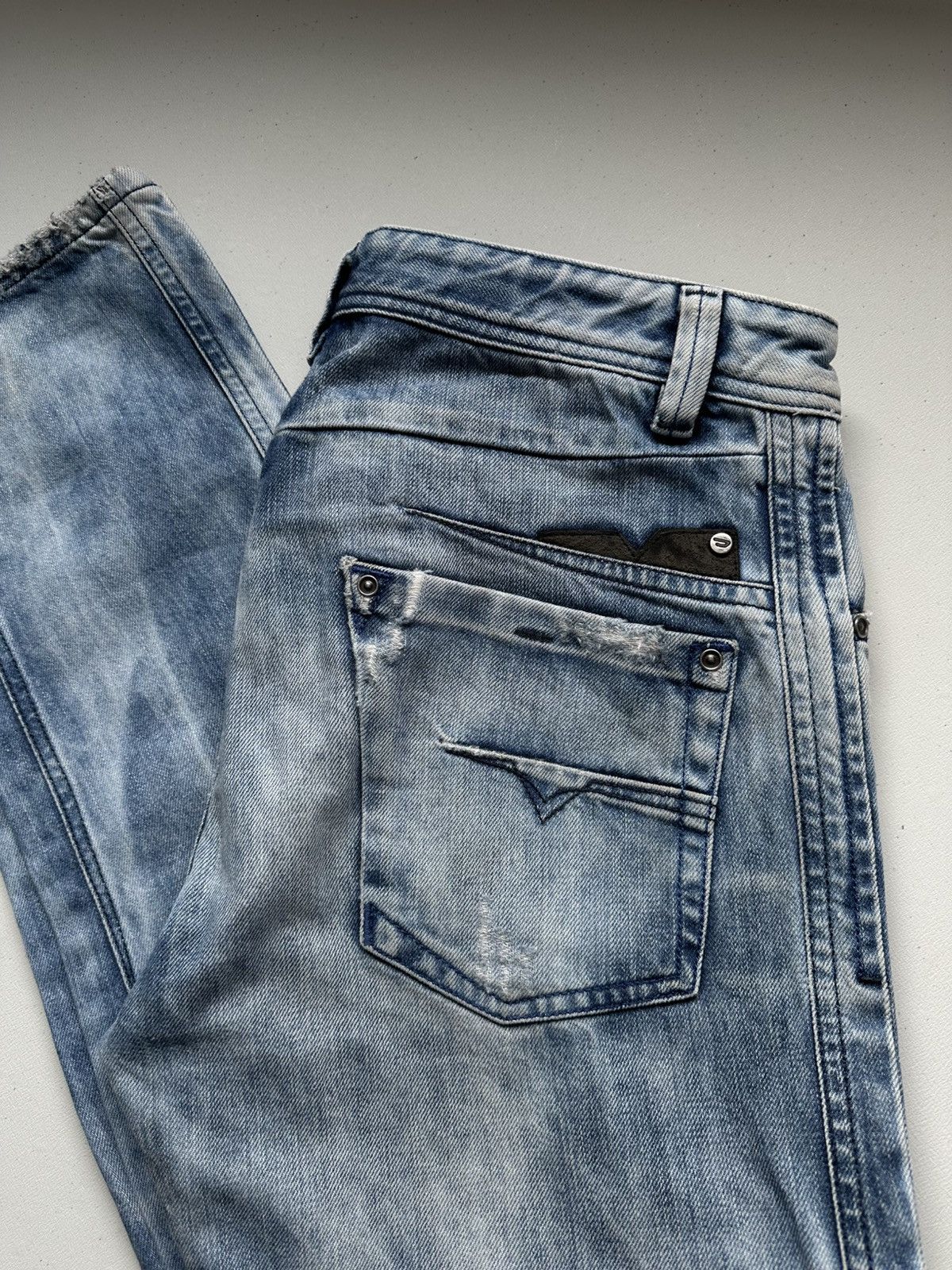Diesel Diesel Darron Distressed Avant Garde Jeans Size US 30 / EU 46 - 5 Thumbnail