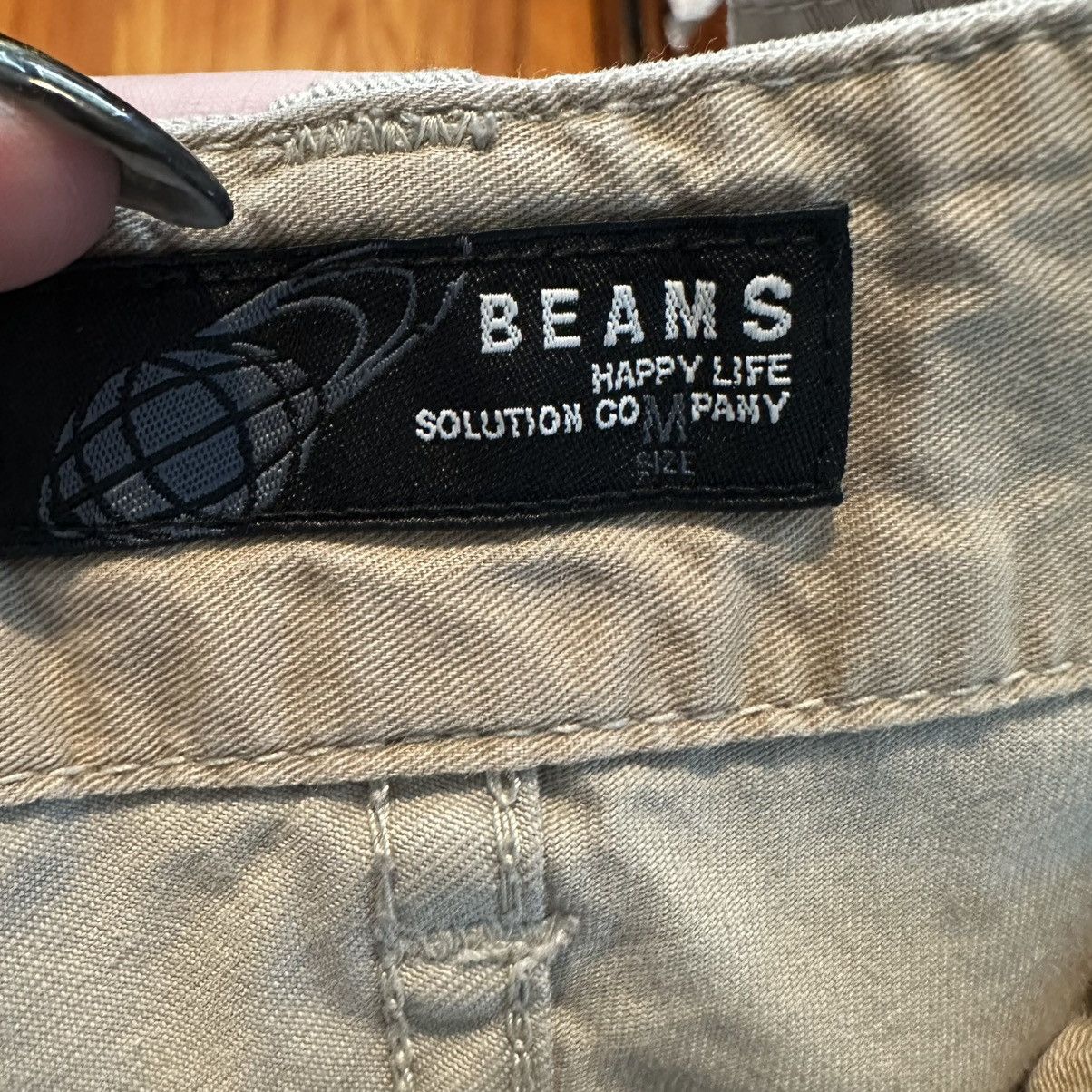Beams Japan × Japanese Brand × Vintage Beams Japan 100% Cotton Khaki Pants Military Style Japanese Size US 28 / EU 44 - 4 Thumbnail