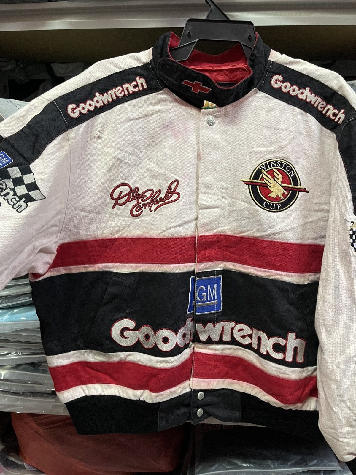 Vintage Vintage Jeff Hamilton Nascar Goodwrench Winston Cup Jacket🔥🔥 Size US L / EU 52-54 / 3 - 5 Thumbnail