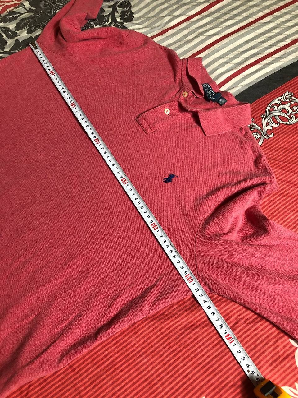 Polo Ralph Lauren Vintage Polo Ralph Lauren Striped Rugby Long Sleeve Polo Size US XL / EU 56 / 4 - 7 Thumbnail