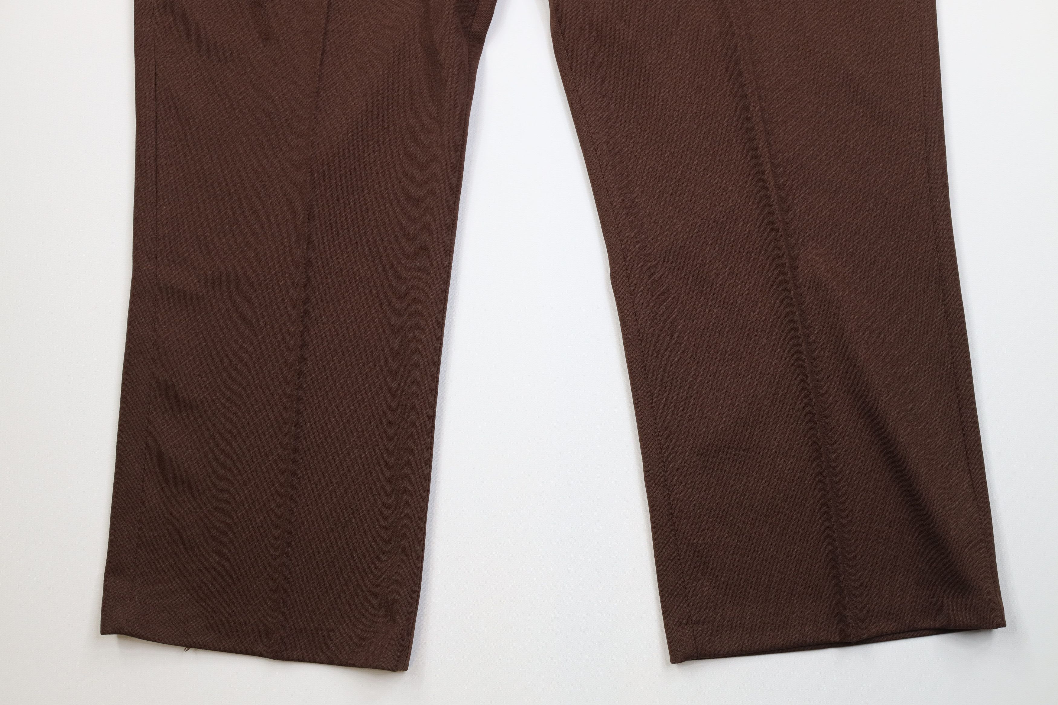 Vintage NOS Vintage 90s Streetwear Wide Leg Chino Pants Brown USA Size US 43 - 4 Thumbnail