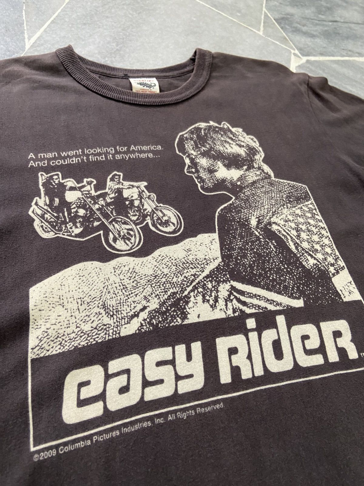 TOYS McCOY × Vintage Easy Rider Vintage Movie Promo T-Shirt Size US M / EU 48-50 / 2 - 5 Thumbnail