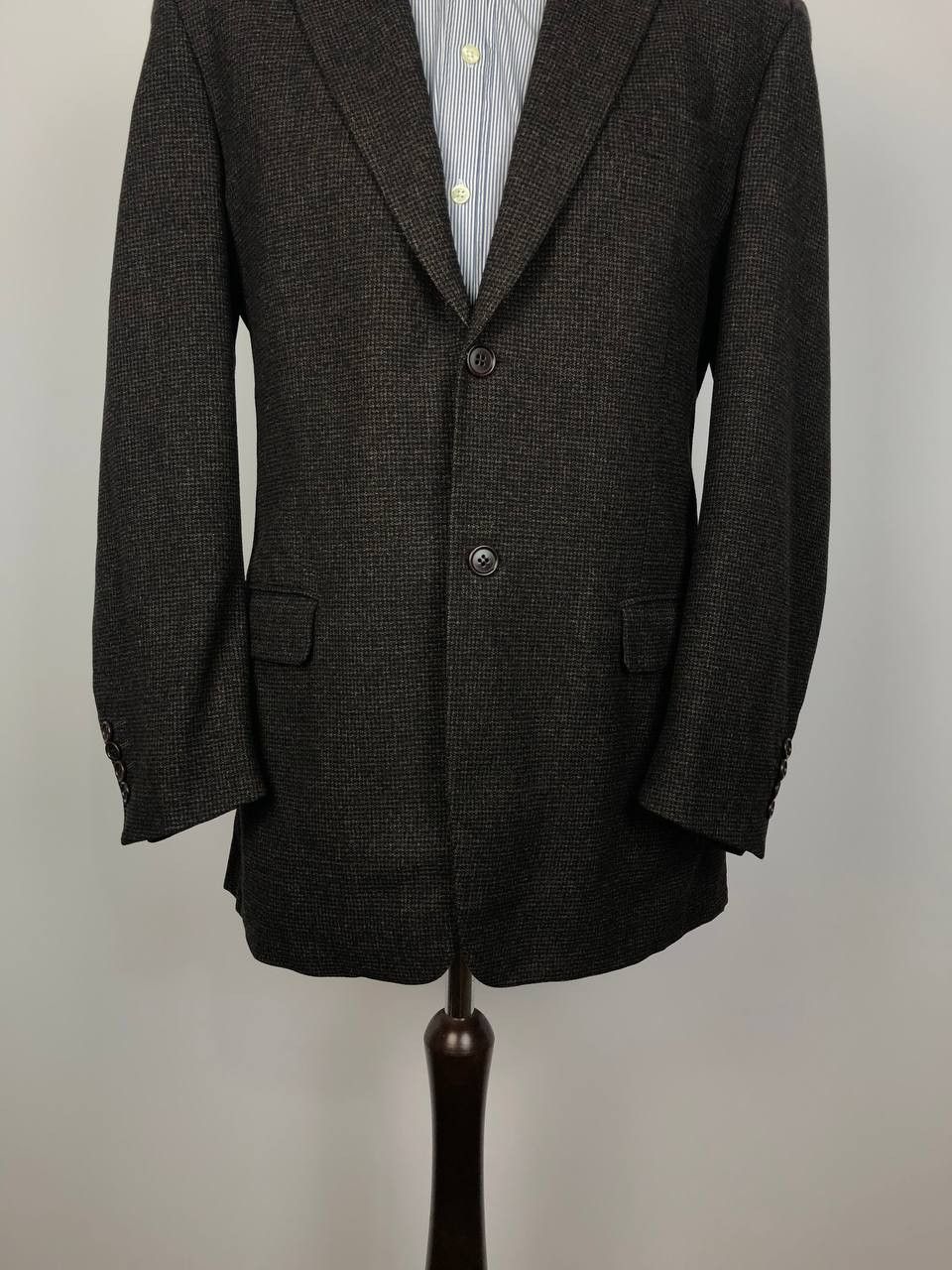Cerruti 1881 Cerutti 1881 Wool Blazer Jacket Brown Size 52R - 3 Thumbnail