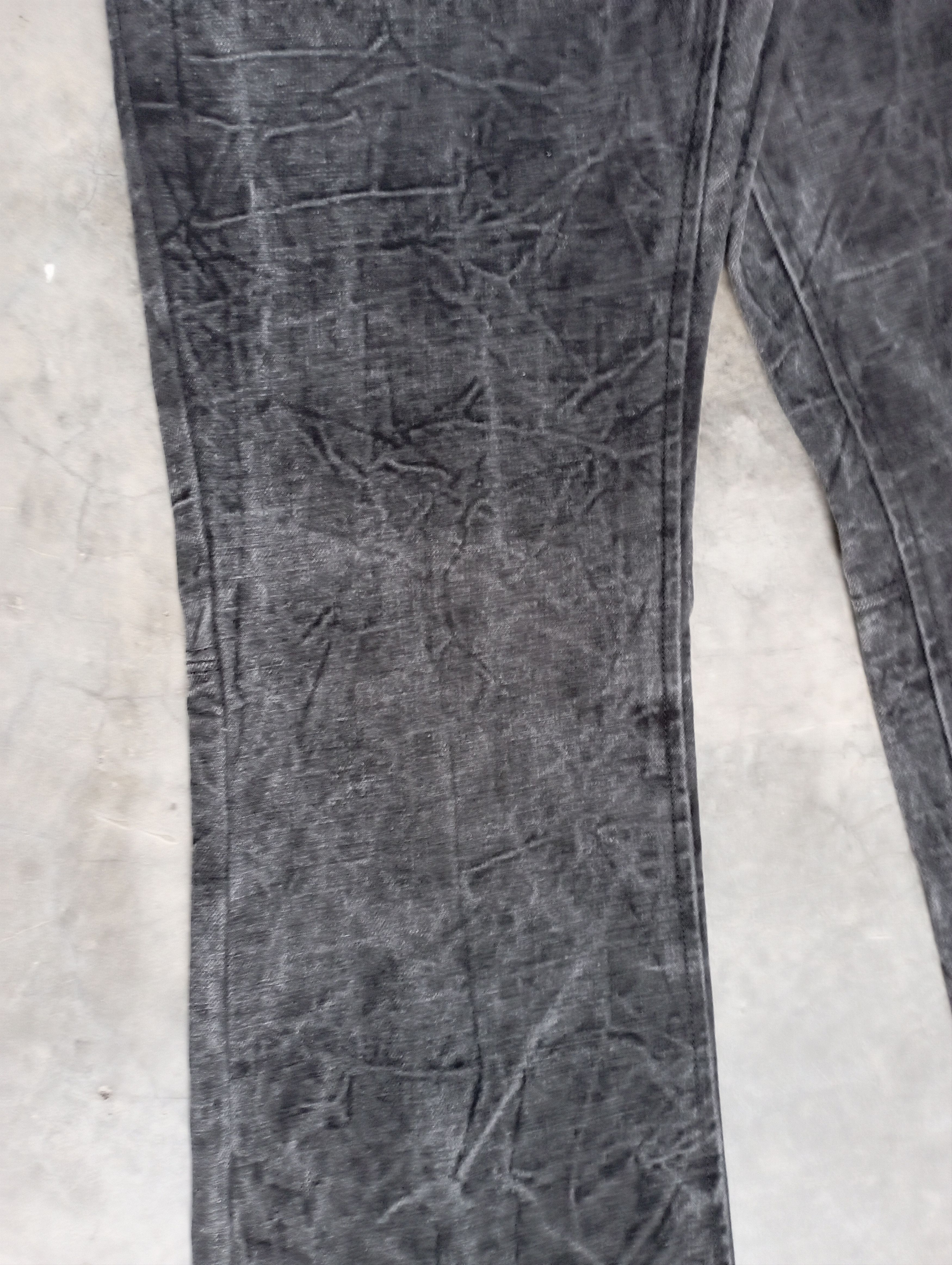 Nicole Club Flare Jeans Crazy Lightning Wash Faded Black Jpn Ng Ideboon Size US 27 - 7 Thumbnail