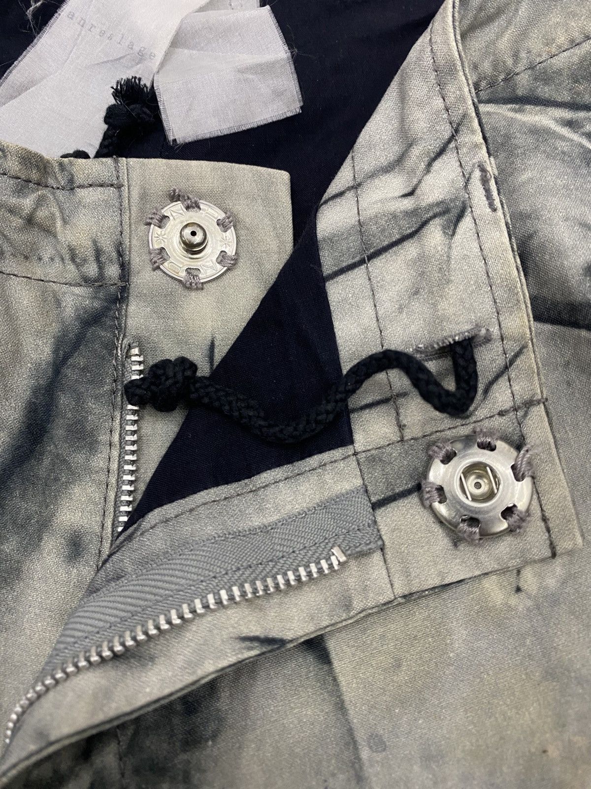ANREALAGE Anrealage Japan trompe loeil military style print pants Size US 33 - 8 Thumbnail