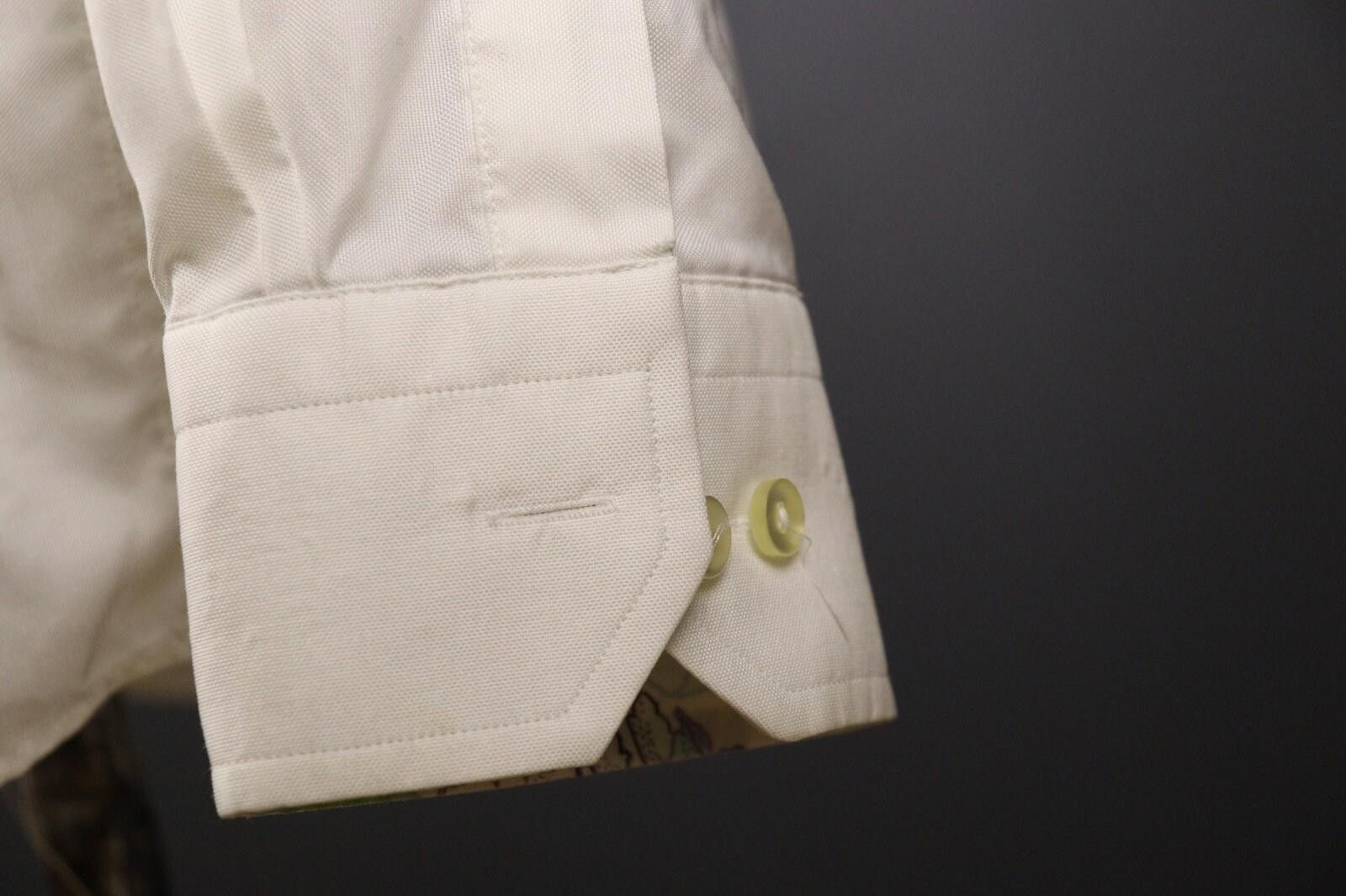 Eton Men Eton Contemporary Fit Ivory Shirt Size 41 / 16 Size US M / EU 48-50 / 2 - 5 Thumbnail