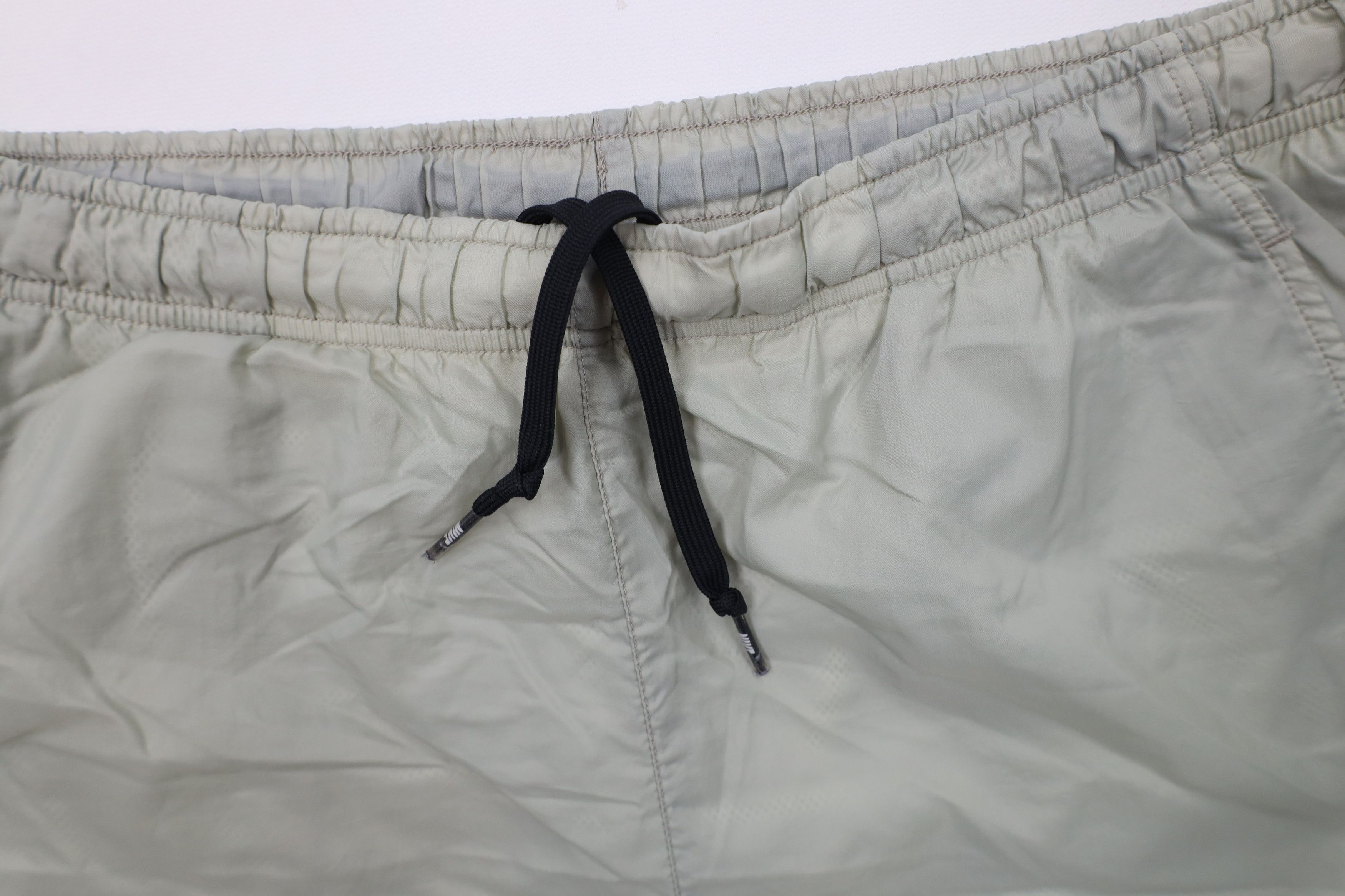 Nike × Vintage Vintage 90s Y2K Nike Mini Swoosh Lined Shorts Light Green Size US 34 / EU 50 - 5 Thumbnail