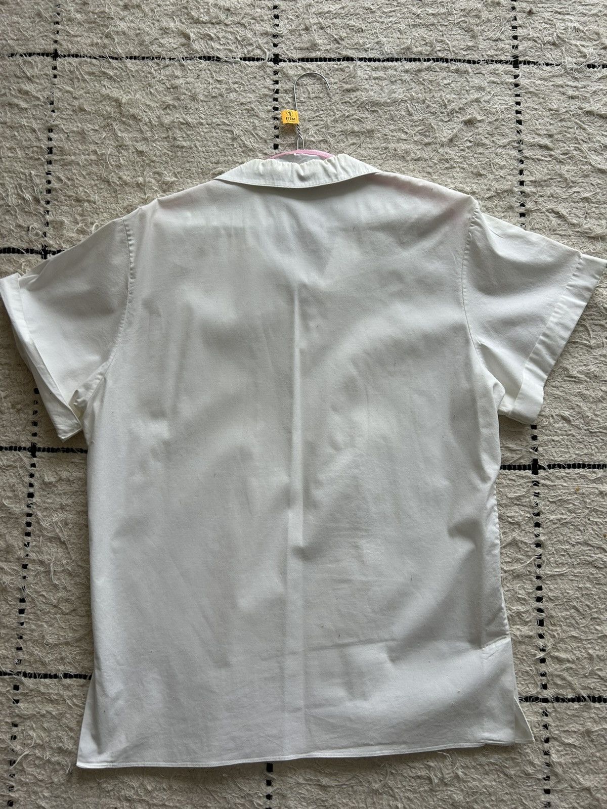 Vintage Becken White Short Sleeve Dress Shirt Size US M / EU 48-50 / 2 - 3 Thumbnail