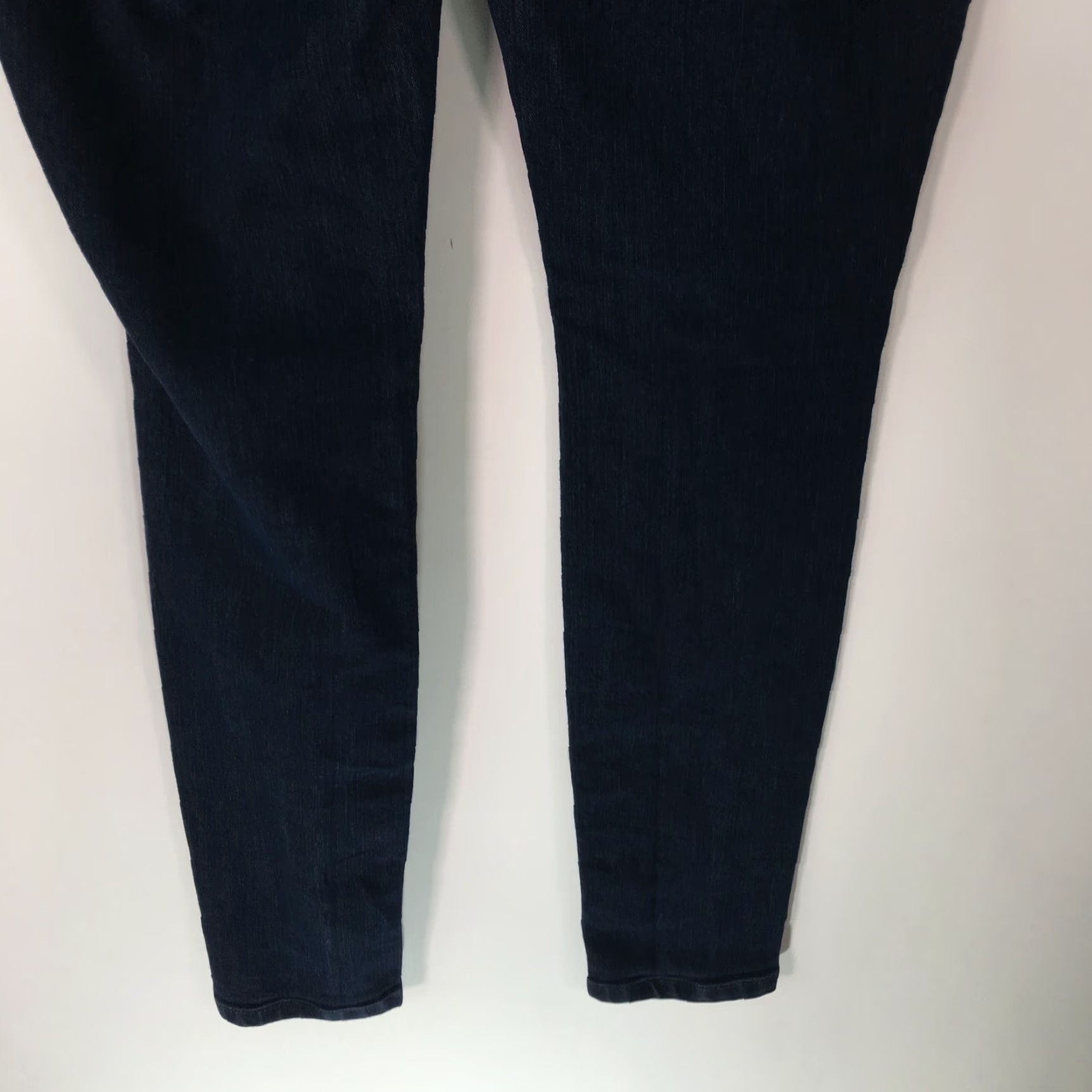 Ann Taylor Ann Taylor Loft Jeans Womens Flat Front Straight Curvy Skinny Blue Denim Size 4 Slim 32in Inseam 5-Pocket Size 27" / US 4 / IT 40 - 5 Thumbnail