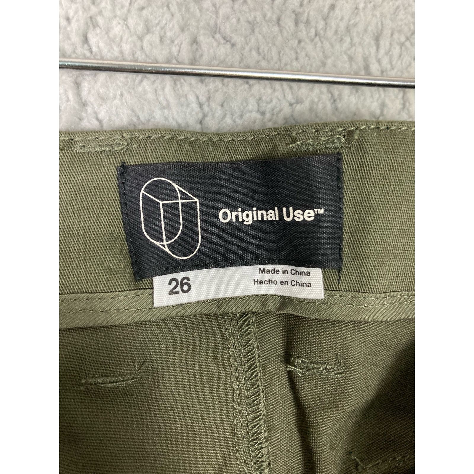 Other New Men's Size 26 Olive Green Pants Casual Original Use Size US 26 / EU 42 - 2 Thumbnail