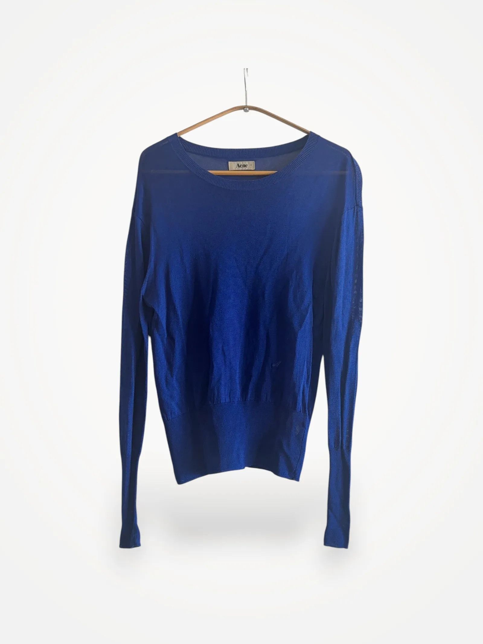Acne Studios Acne Studios Lia plain visc Sweater Size S / US 4 / IT 40 - 1 Thumbnail