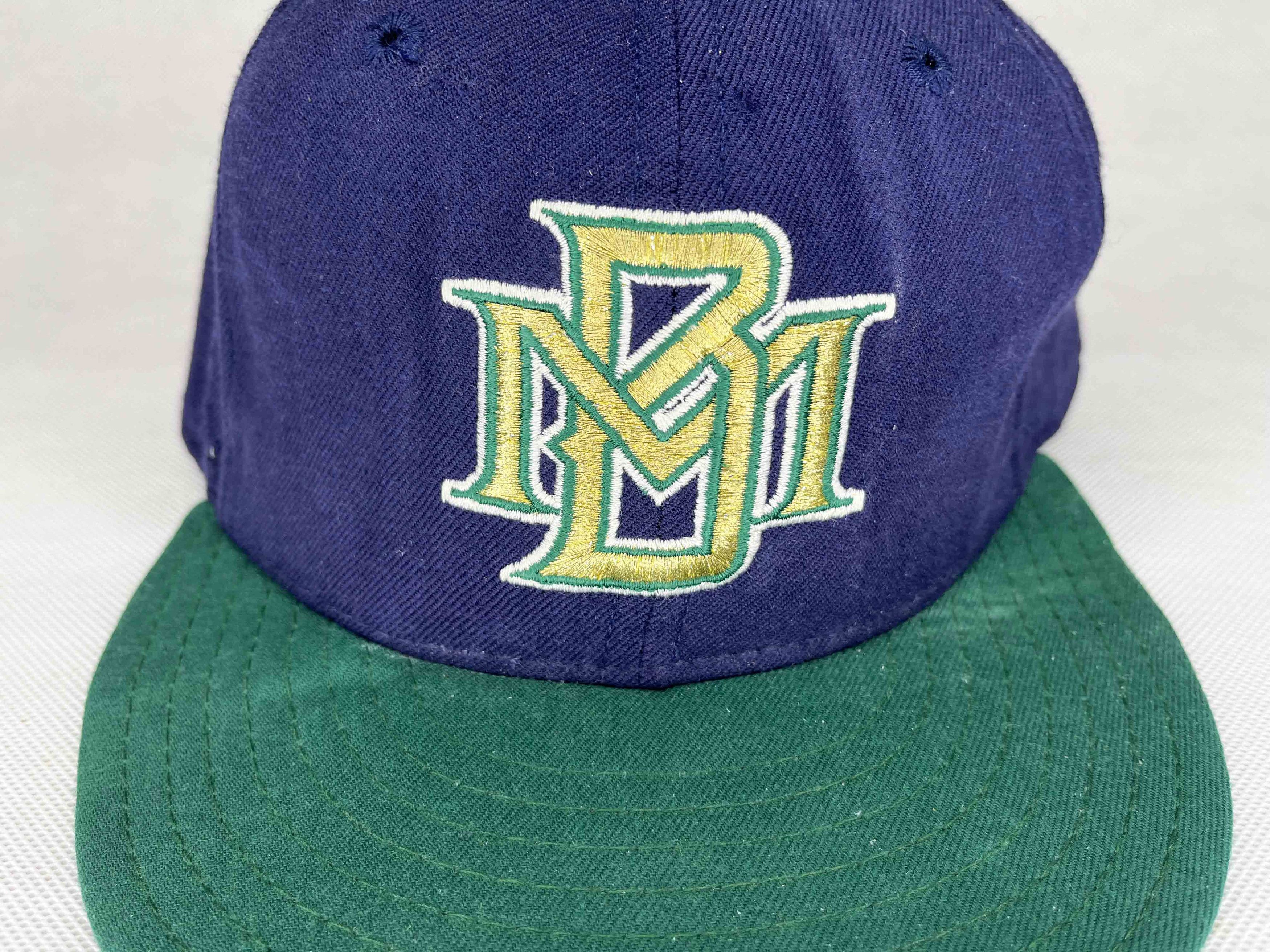New Era Vintage New Era MLB Milwaukee Brewers Baseball Cap Hat Size ONE SIZE - 2 Thumbnail