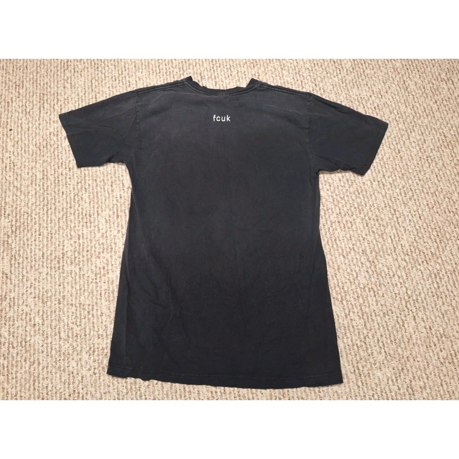 Vintage FCUK Fragrance ‘Scent To Bed’ Rare 2003 Promo Shirt L Mens Black Short Sleeve T-Shirt Funny Size US L / EU 52-54 / 3 - 3 Thumbnail