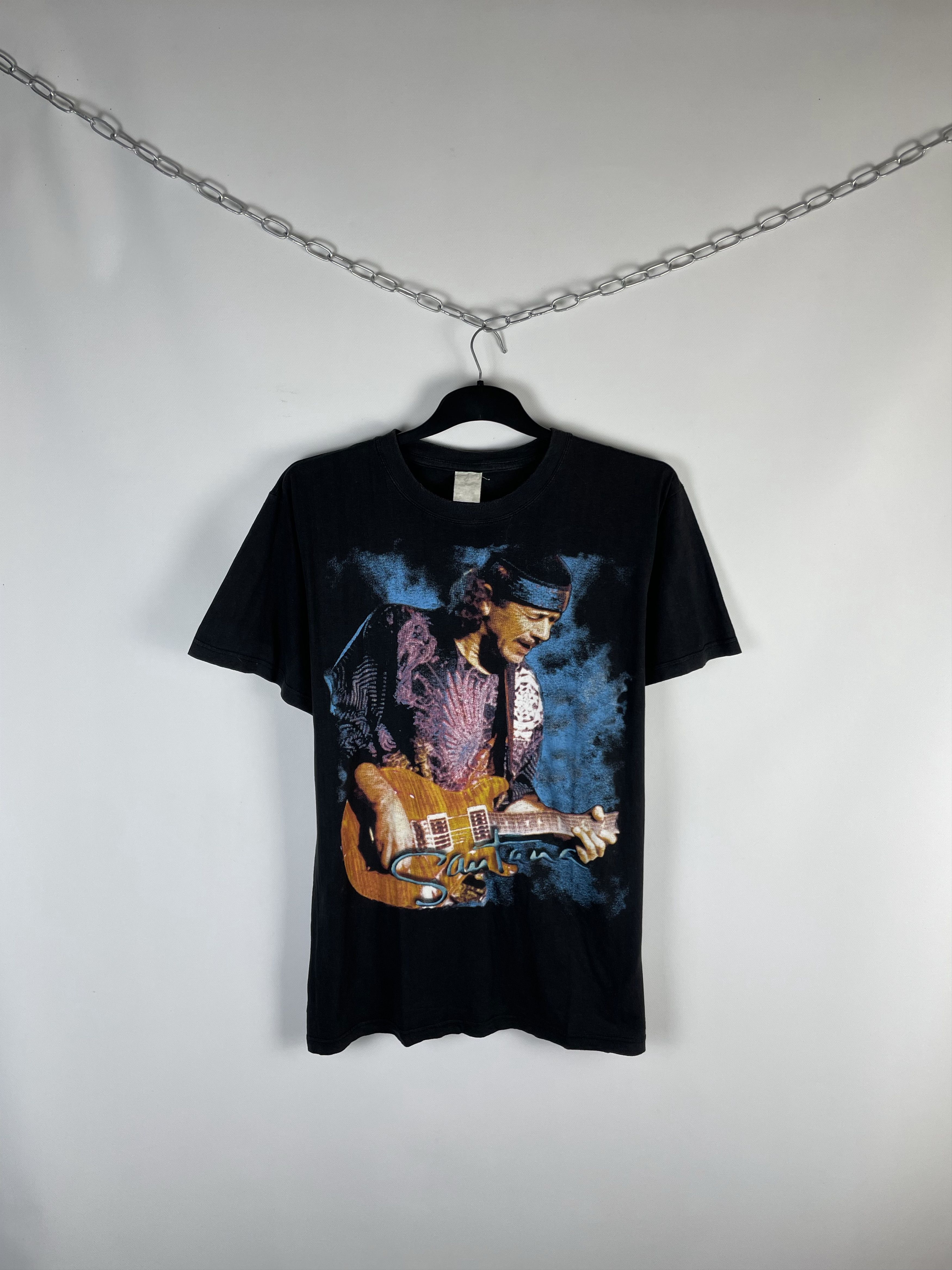 Band Tees 2000 Carlos Santana Tour Vintage T shirts Size US L / EU 52-54 / 3 - 1 Thumbnail