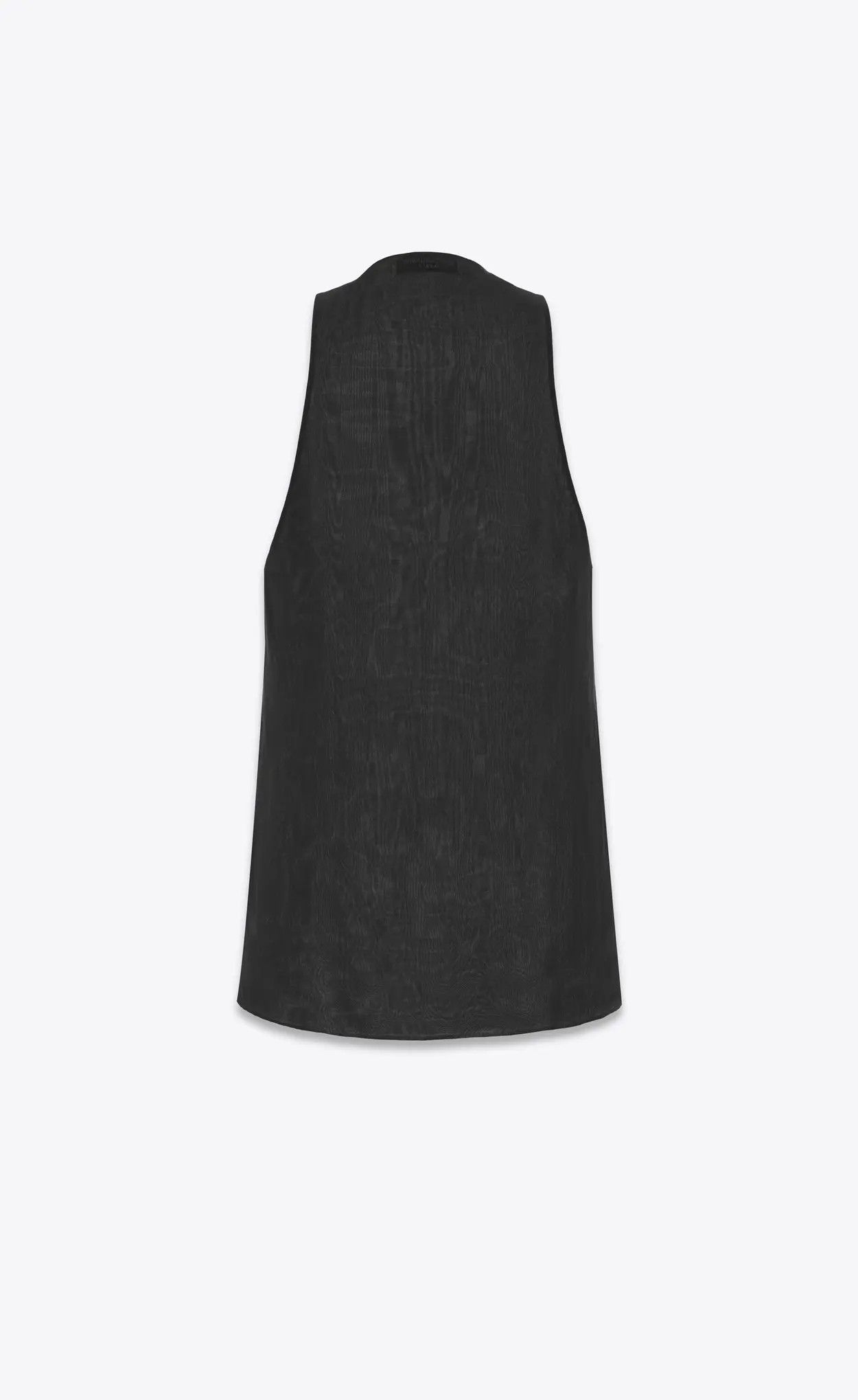 Saint Laurent Paris SS24 Saint Laurent Crossover Tank in Silk Muslin Size US XS / EU 42 / 0 - 3 Thumbnail