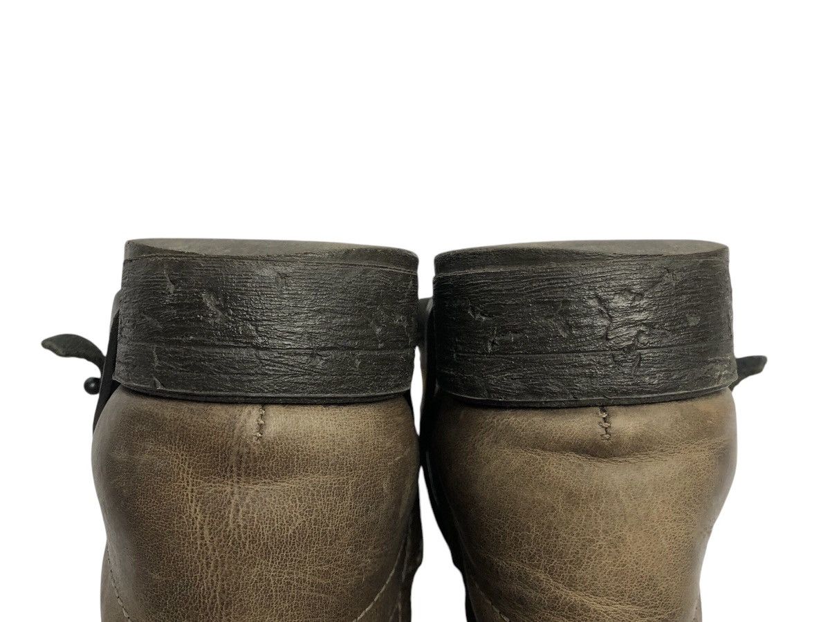 Dirk Bikkembergs Dirk Bikkembergs Lace Trough Heel Hole leather boots Size US 8 / IT 38 - 9 Thumbnail