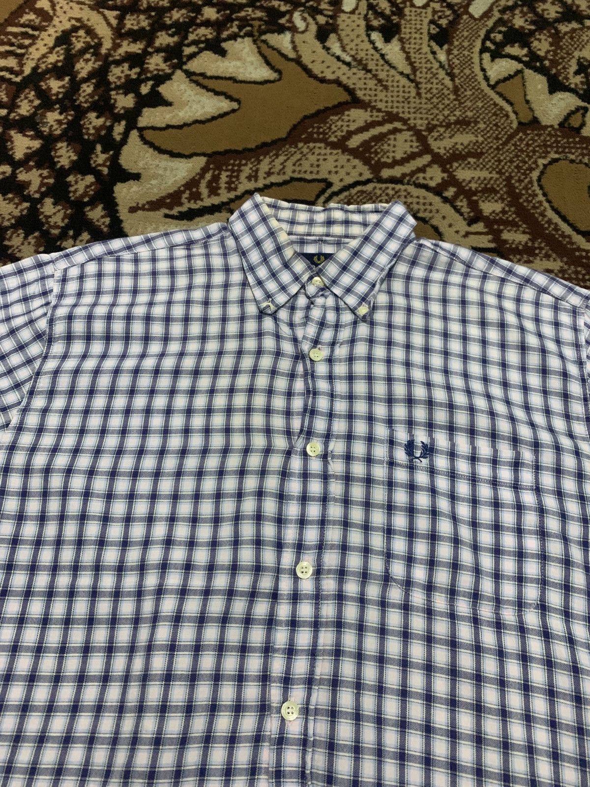 Fred Perry Vintage 90s Fred Perry Button Up Shirt Size US M / EU 48-50 / 2 - 2 Thumbnail
