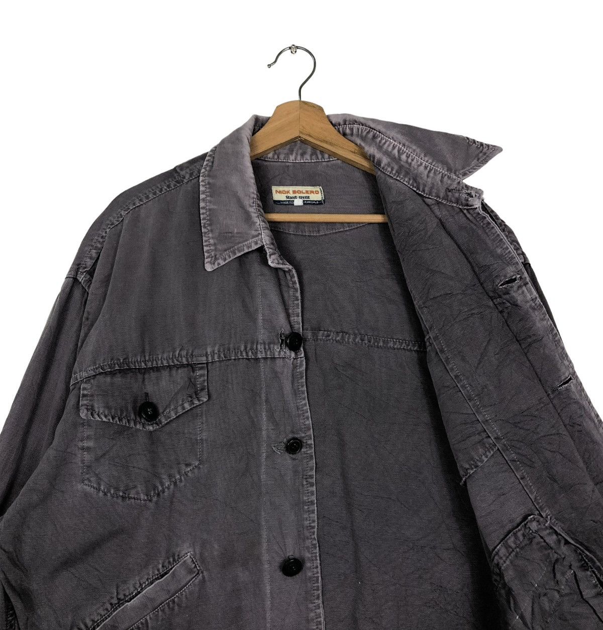 Japanese Brand 🔥VINTAGE BIKER JACKET NICK BOLERO JAPAN MADE Size US M / EU 48-50 / 2 - 12 Thumbnail