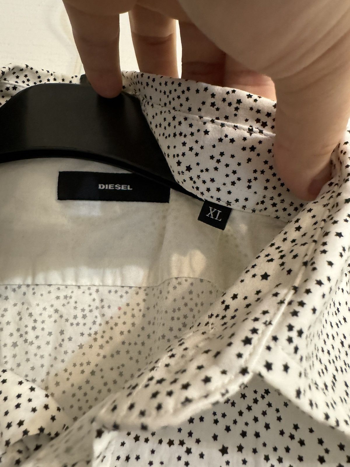 Diesel × Vintage Diesel Star Printer Shortsleeve Shirt Vintage XL size Size US XL / EU 56 / 4 - 10 Thumbnail