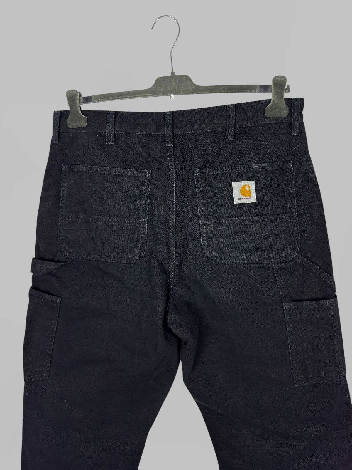Carhartt Wip CARHARTT WIP BLACK DOUBLE KNEE JEANS SIZE 34 Size US 34 / EU 50 - 5 Thumbnail
