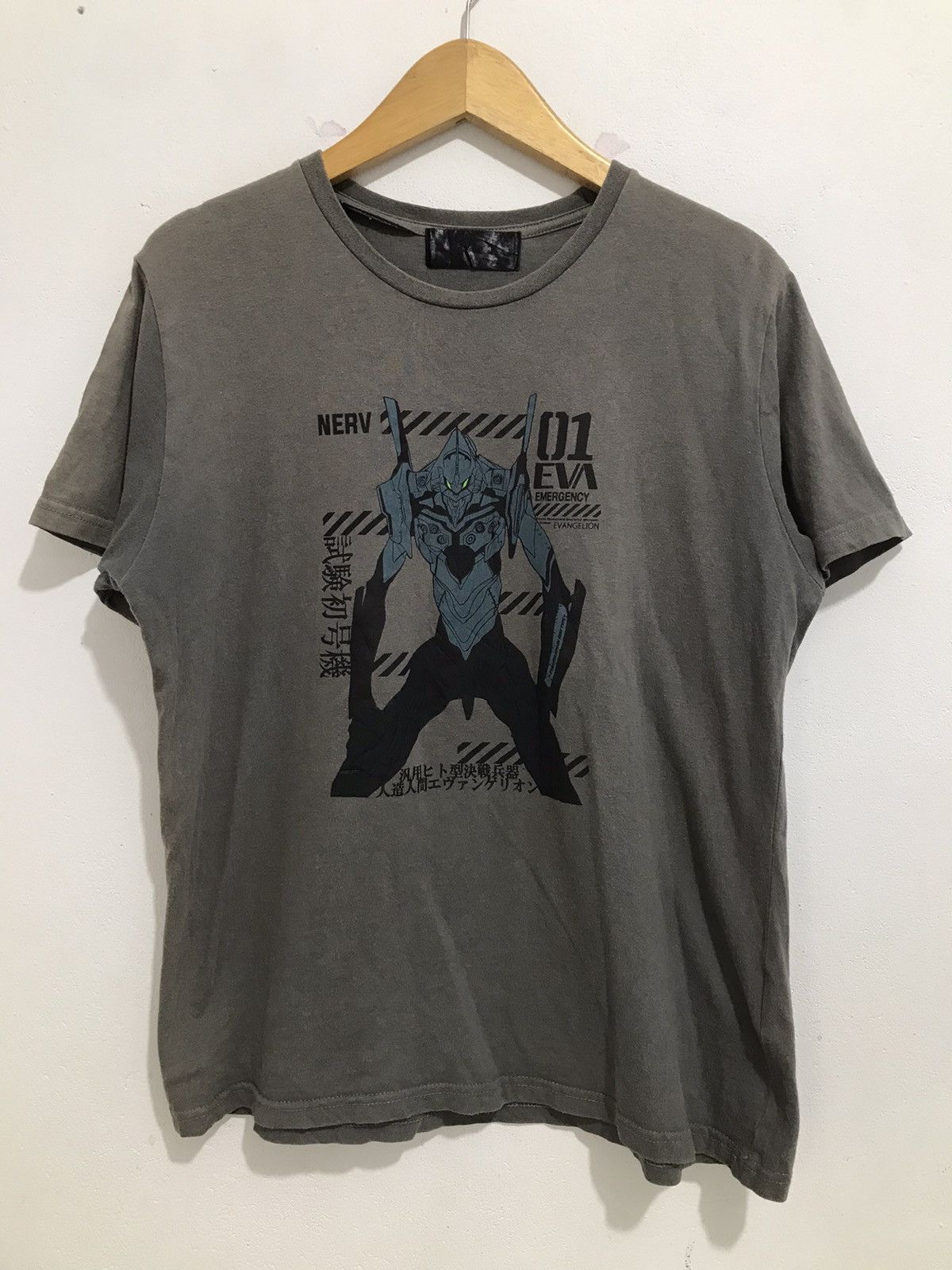 Anime Vintage Neon Genesis Evangelion Emergency Tees Size US M / EU 48-50 / 2 - 1 Thumbnail