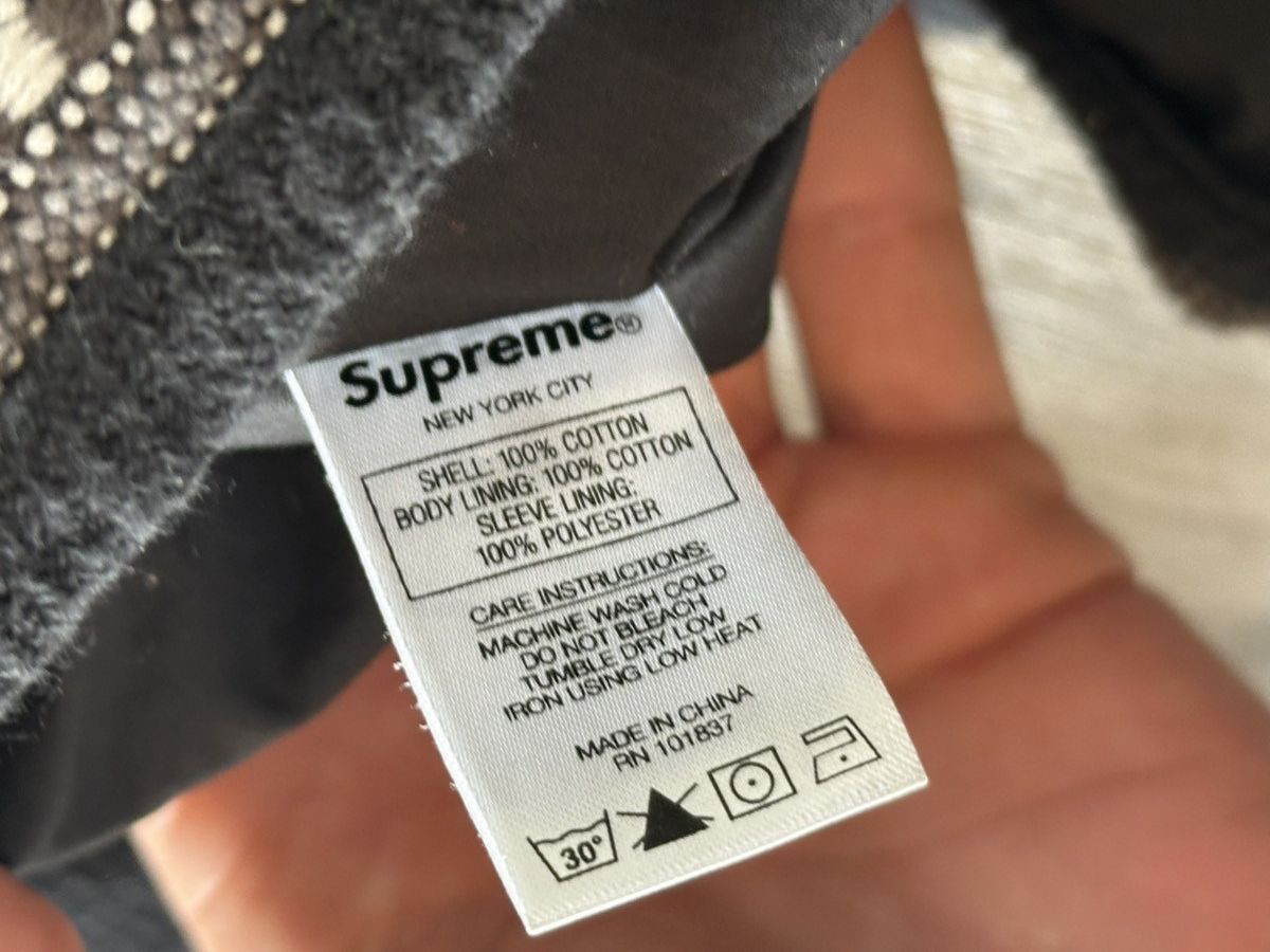 Supreme Supreme Navajo Jacket Black Size US L / EU 52-54 / 3 - 5 Thumbnail