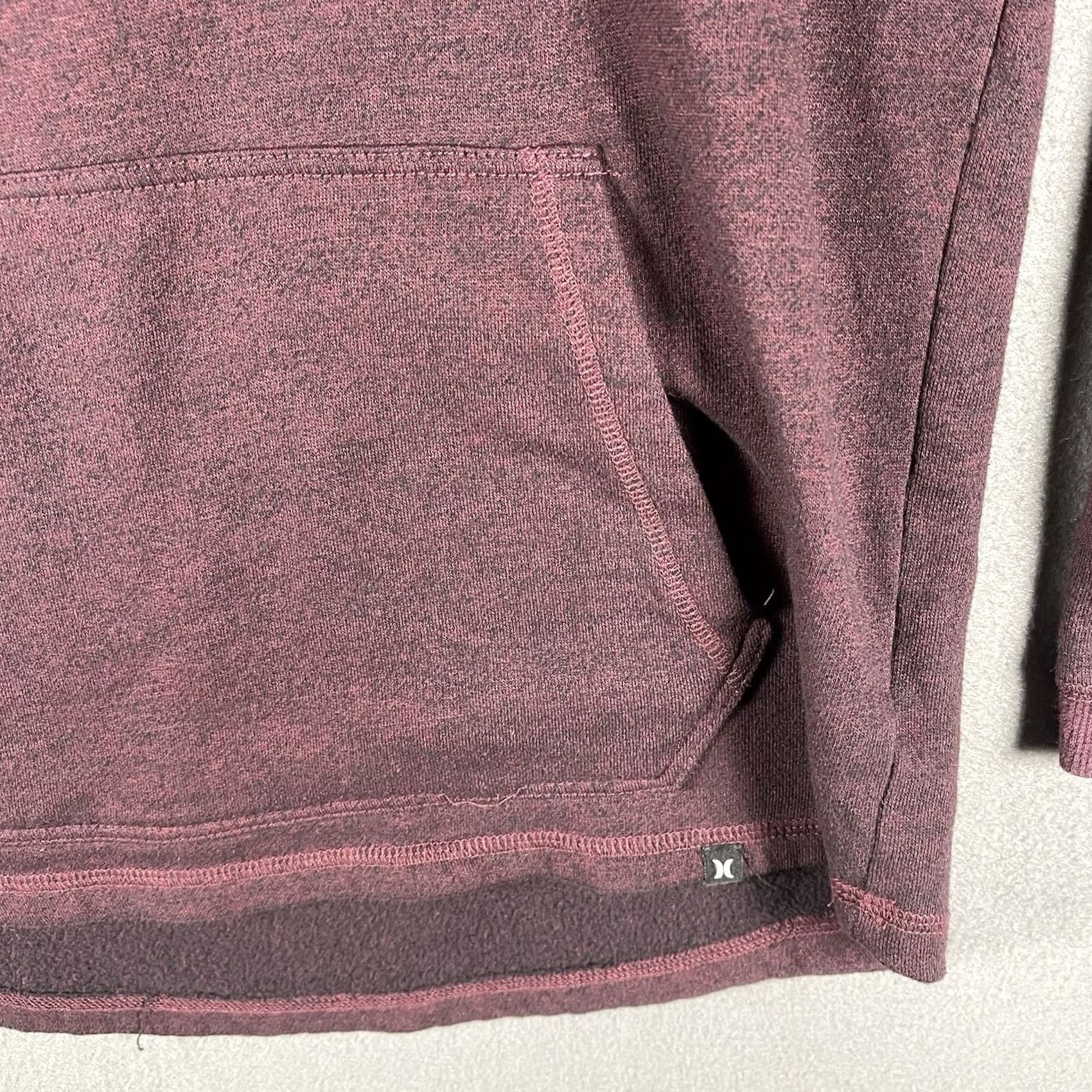 Hurley Hurley Lightweight Hoodie Mens Size M Blue Heathered Pullover Long Sleeve Crew Neck Logo All Seasons Lightweight Hooded Size US M / EU 48-50 / 2 - 3 Thumbnail