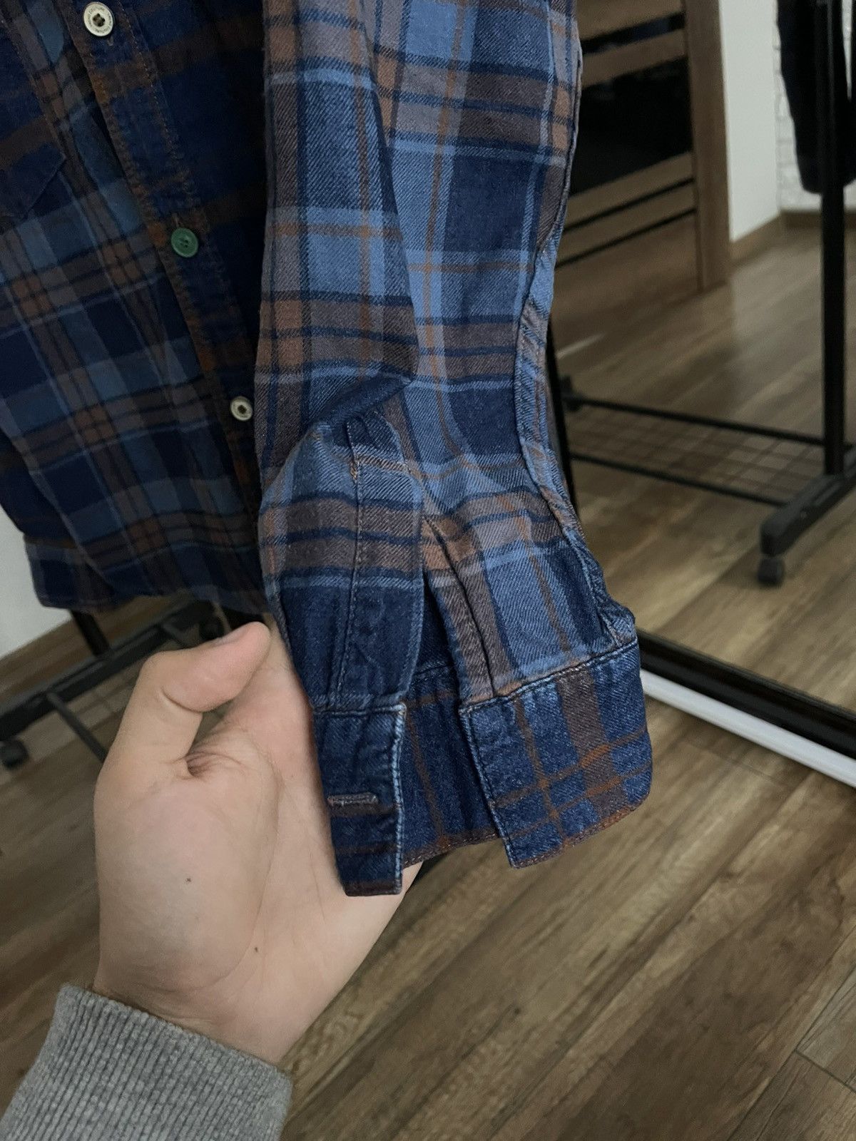 FDMTL FDMTL Japanese Checked Shirt Button Up Size US L / EU 52-54 / 3 - 12 Thumbnail
