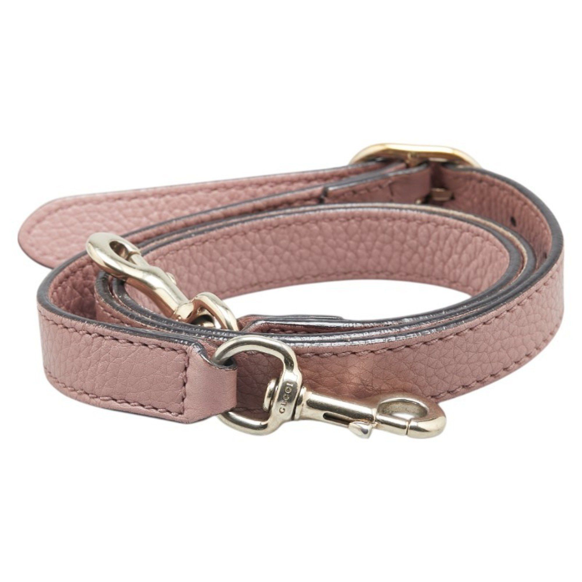 Gucci shoulder strap pink leather women's GUCCI