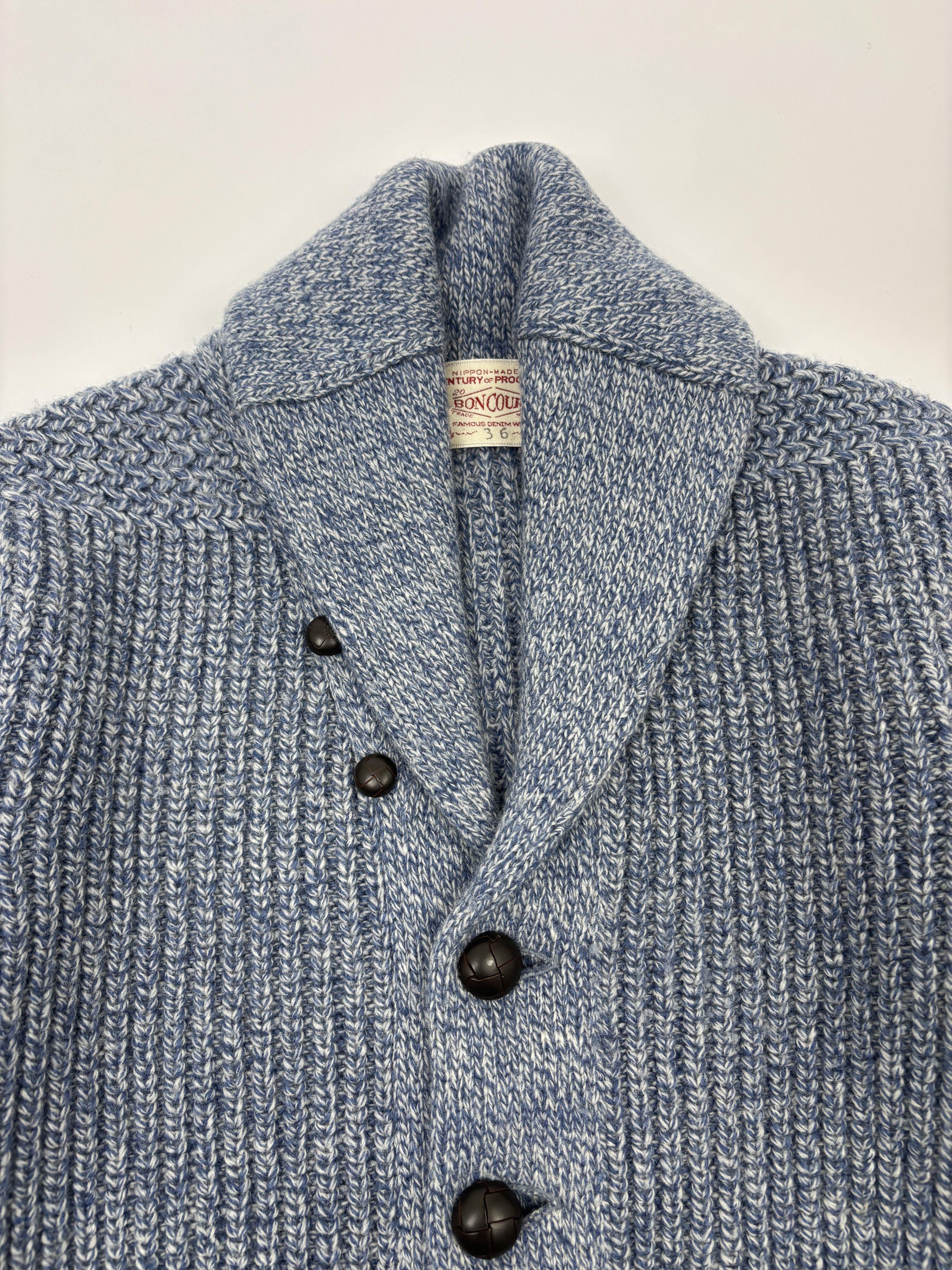BONCOURA Boncoura Heavy Knit Cardigan Size US S / EU 44-46 / 1 - 3 Thumbnail