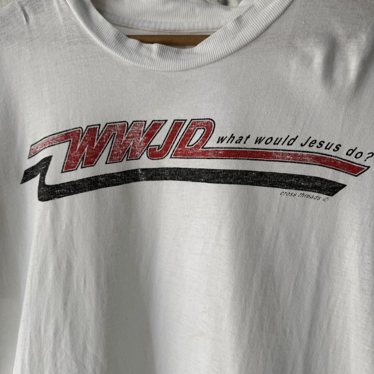 Vintage Vintage WWJD Tee Size US XL / EU 56 / 4 - 3 Thumbnail